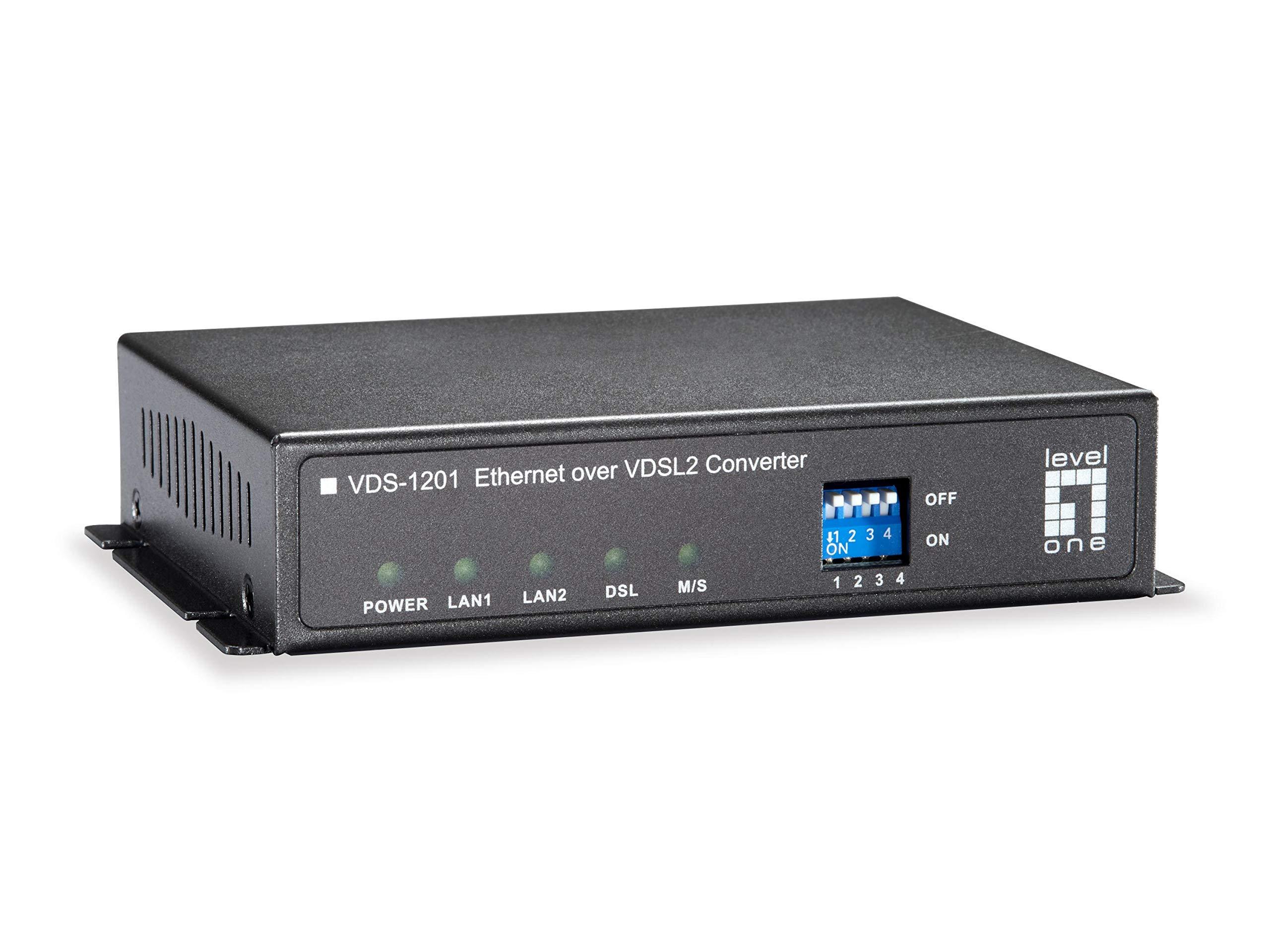 levelone-vds-1201-convertitore-ethernet-over-vdsl2-annex-a