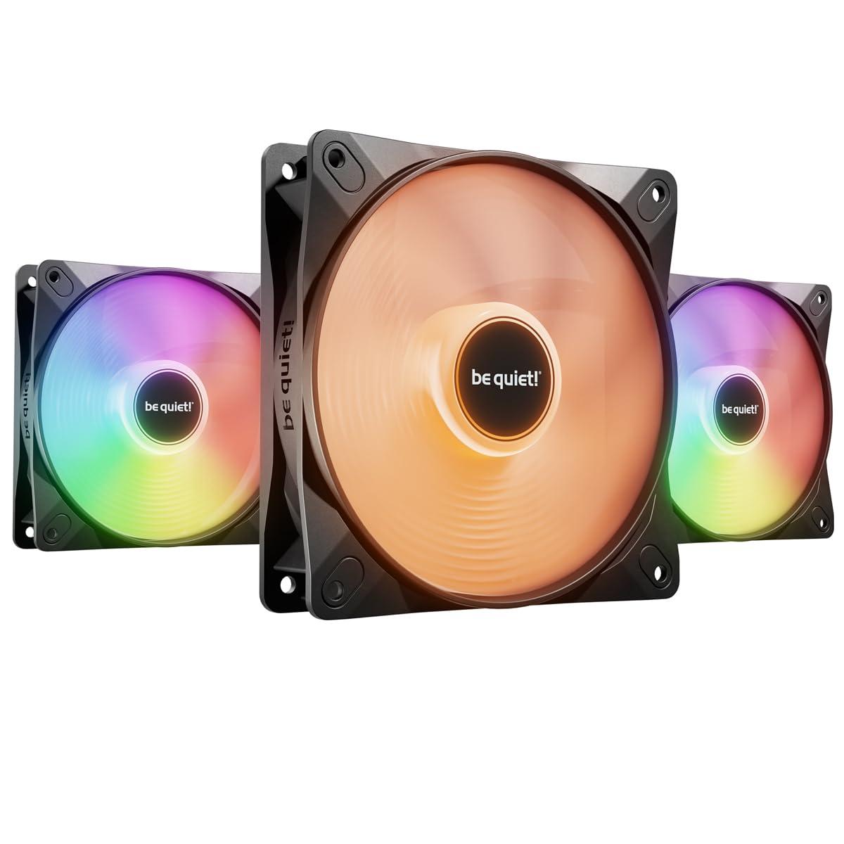 be-quiet-light-wings-lx-120mm-pwm-triple-pack-3-ventole-incluse-mozzo-illuminato-pale-satinate-tanti-colori-e-modalita-pale-ottimizzate-per-elevata-pressione-statica-collegamento-a-cascata