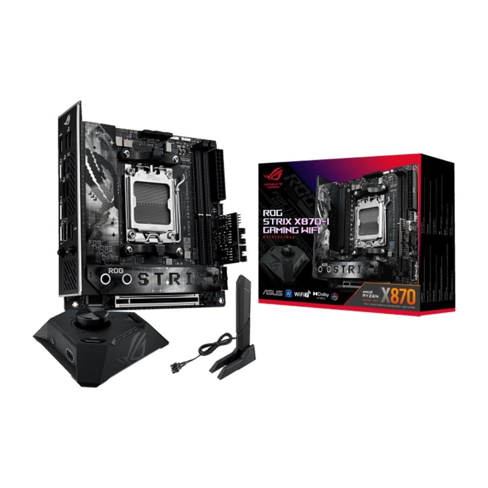 asus-rog-strix-x870-i-gaming-wifi-scheda-madre-amd-10-2-1-stadi-di-alimentazione-slot-ddr5-due-slot-m-2-pcie-5-0-con-pieno-supporto-per-le-gpu-di-nuova-generazione-wifi-7-porte-usb4-e-aura-sync