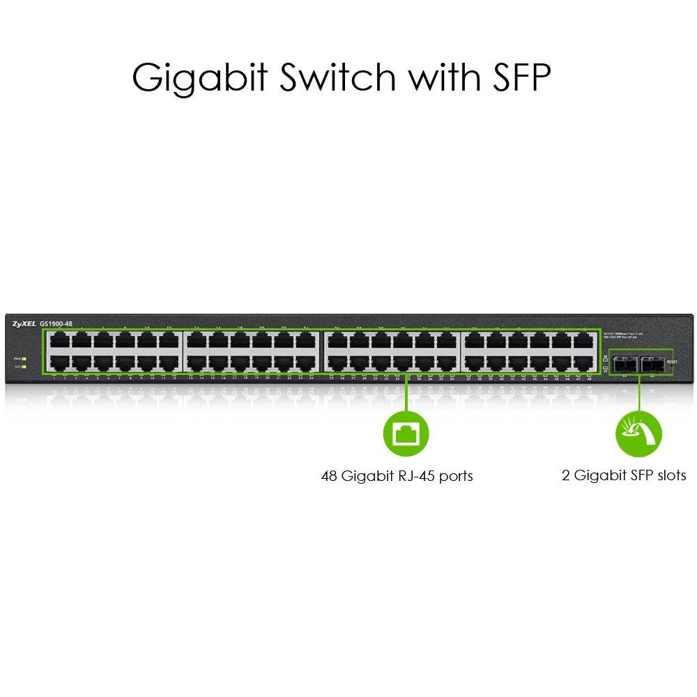 zyxel-48-porte-gigabit-switch-gestione-smart-montaggio-in-rack-con-2-porte-sfp-vlan-igmp-qos-garanzia-a-vita-gs1900-48
