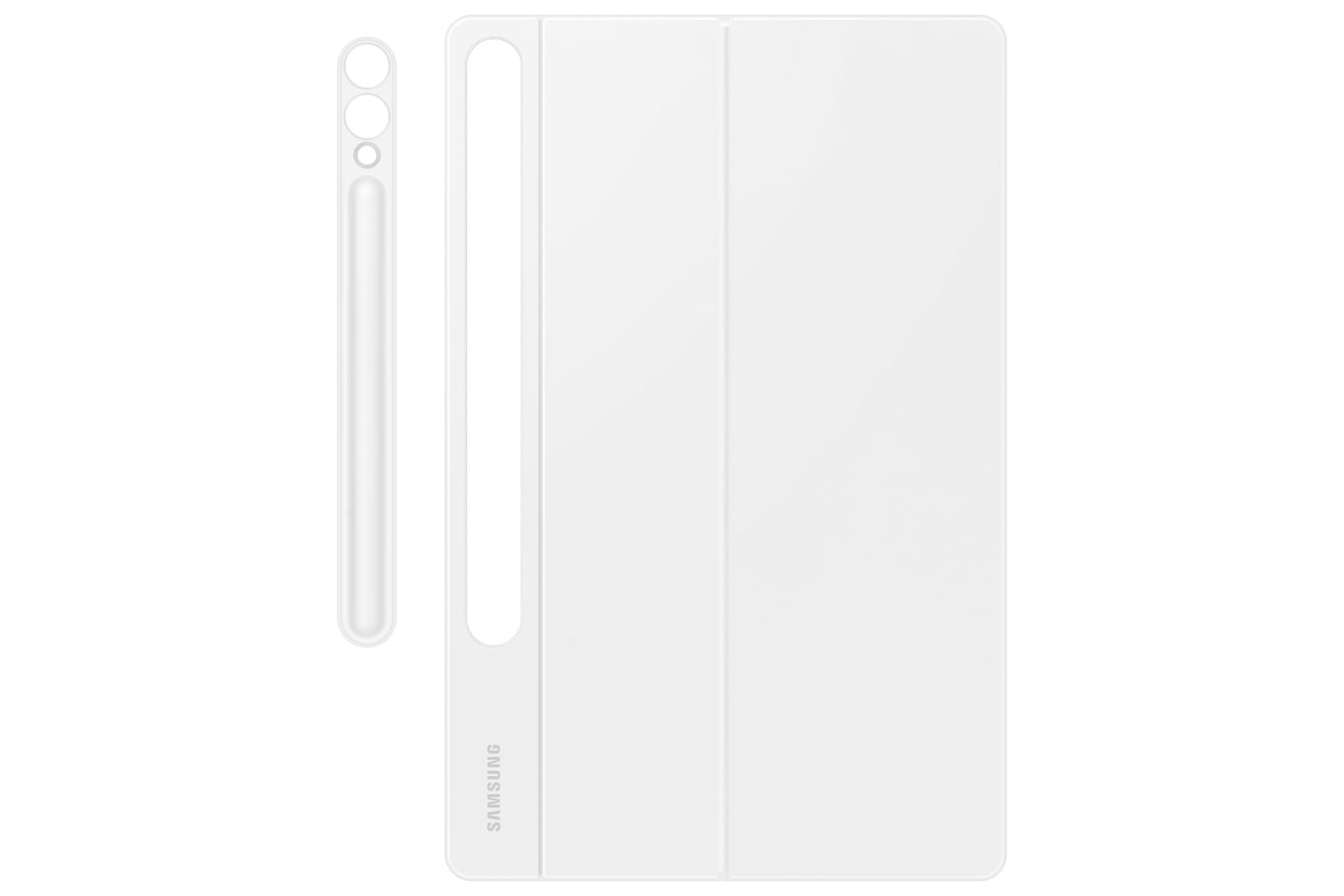 samsung-custodia-a-libro-ef-dx825-per-galaxy-tab-s10-tab-s9-tab-s9-fe-con-tastiera-qwertz-e-tasto-ai-custodia-per-tablet-in-due-pezzi-design-sottile-scomparto-per-penna-s-bianco