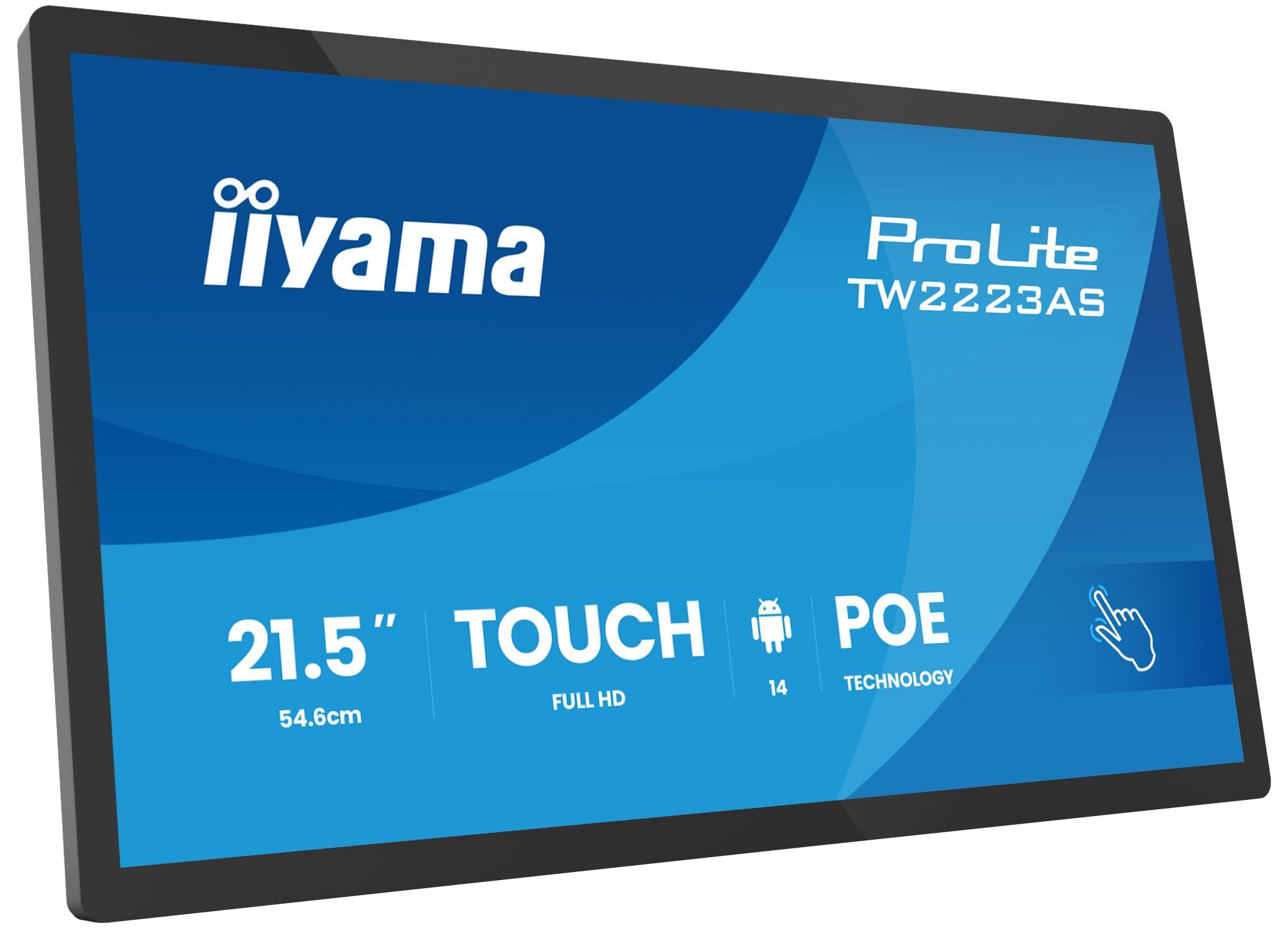 iiyama-tw2223as-b3p-visualizzatore-di-messaggi-pannello-piatto-interattivo-54-6-cm-21-5-wi-fi-450-cd-m-full-hd-nero-touch-screen-processore-integrato-android-24-7-iiyama-tw2223as-b3p-21-5-ips-p-c