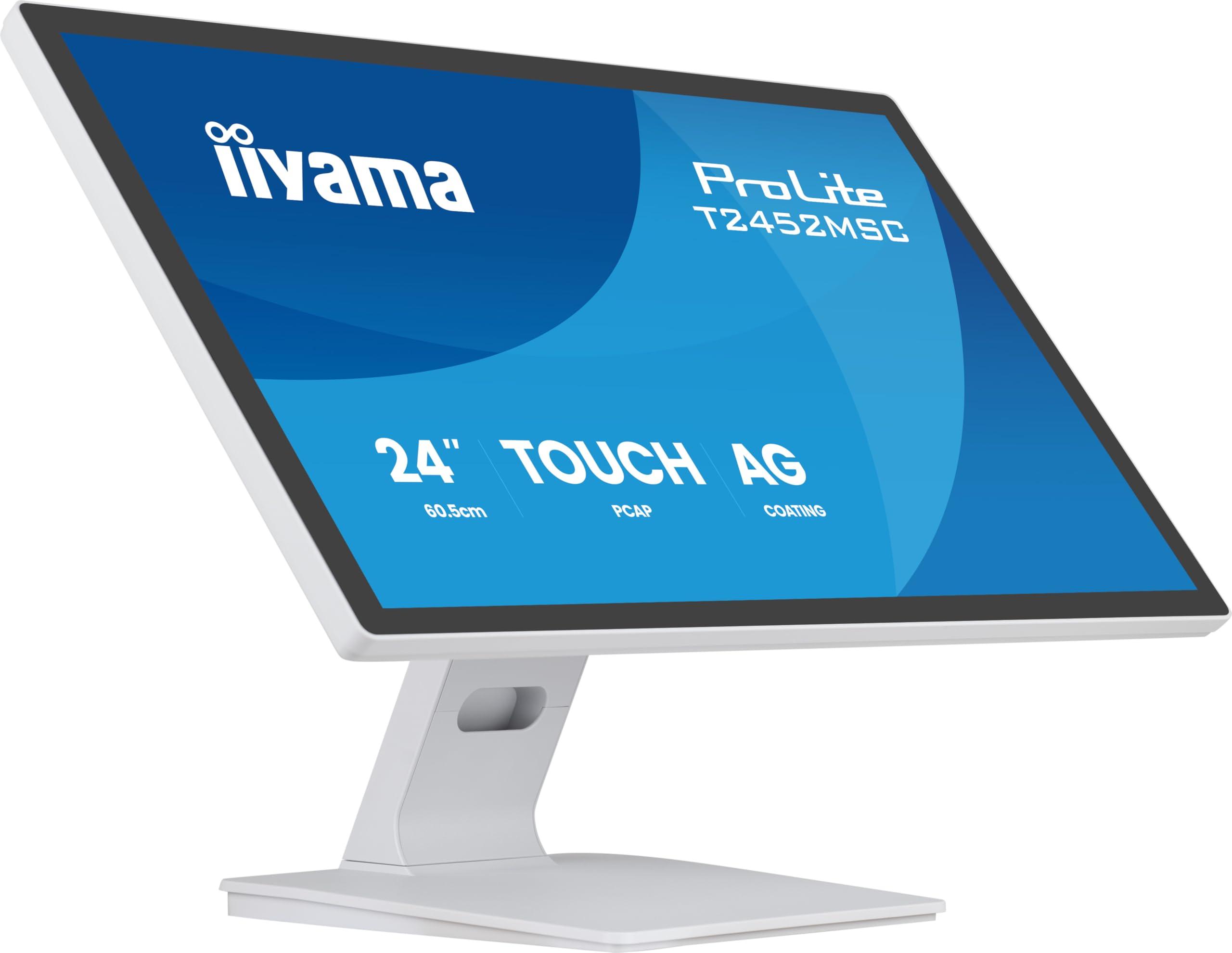 iiyama-t2452msc-w1ag-23-8-ips-1920x1080-60hz-usb-hub-1h1dp-white