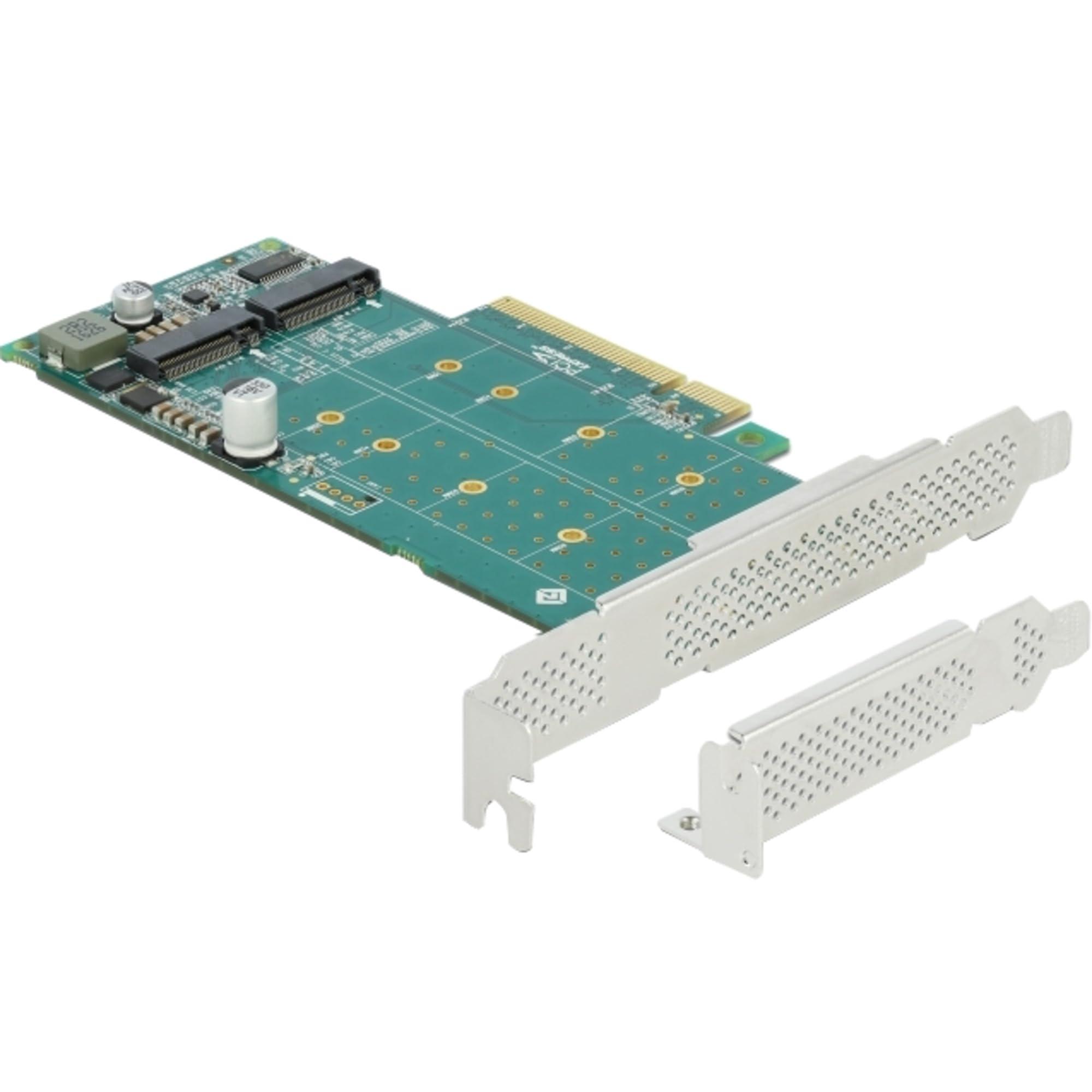 delock-tarjeta-pci-express-2x-m-2-key-m