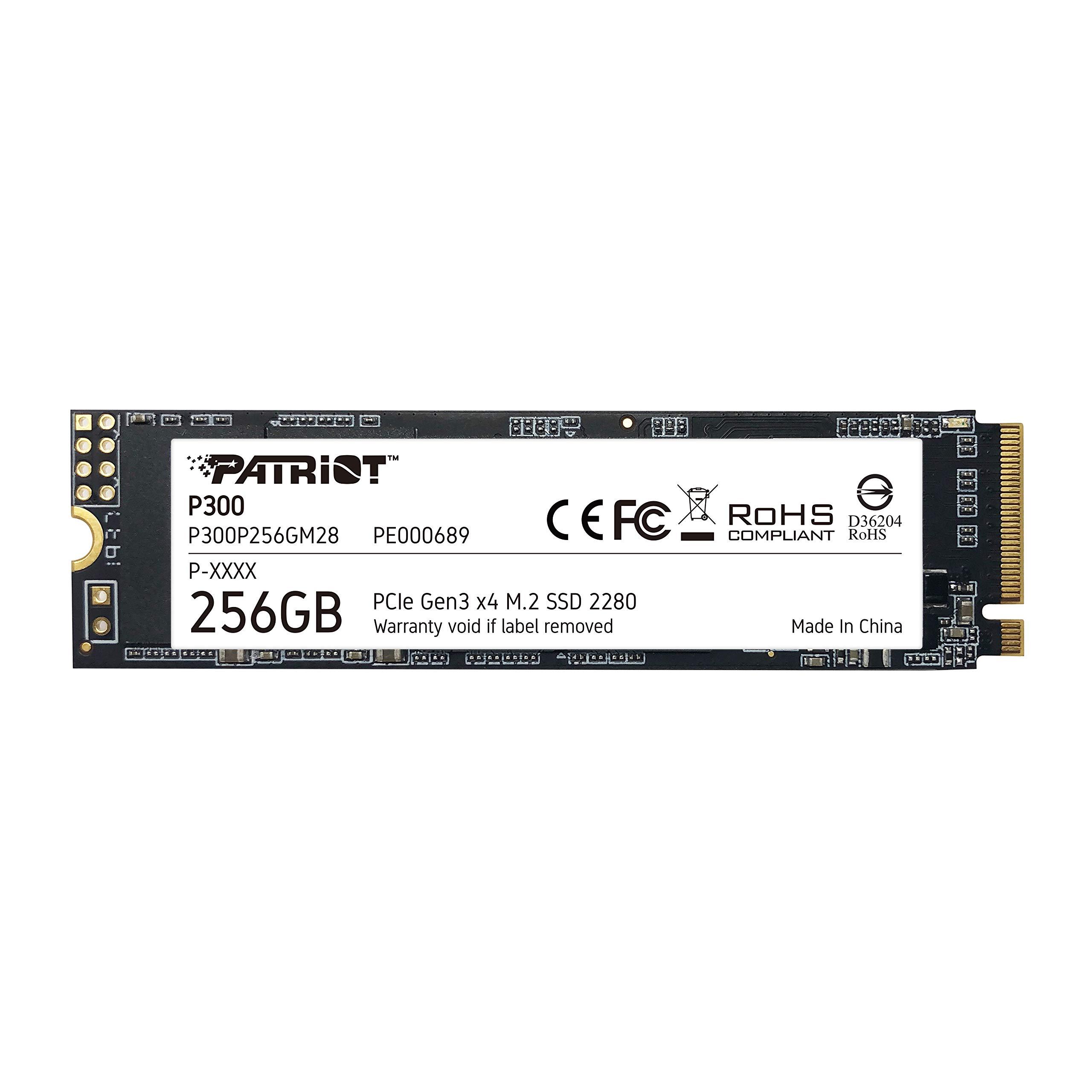 patriot-p300-m-2-2280-pcie-gen-3x4-nvme-ssd-256gb-unita-a-stato-solido-interno-ssd-a-basso-consumo-velocita-lettura-e-scrittura-sequenziale-fino-a-1700-mb-s-e-1100-mb-s