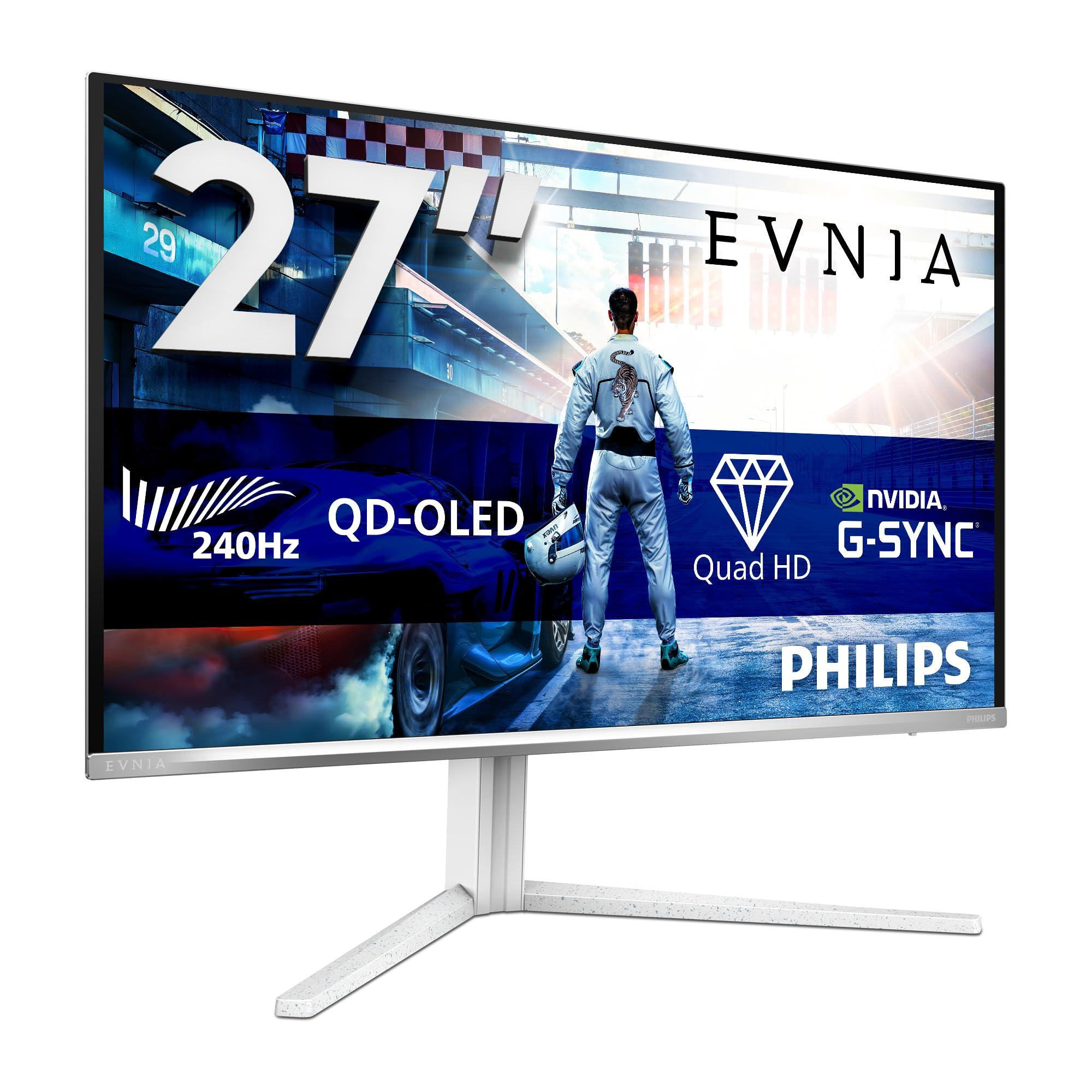 philips-monitor-27m2n6501l-26-5-pollici-2560x1440-wqhd-240hz-qd-oled-panel-0-03ms-gtg-usb-hub-height-adjustment-hdmi2x-2-1-dp-1x-1-4-adaptive-sync-hdr10-g-sync-compatible-bianco