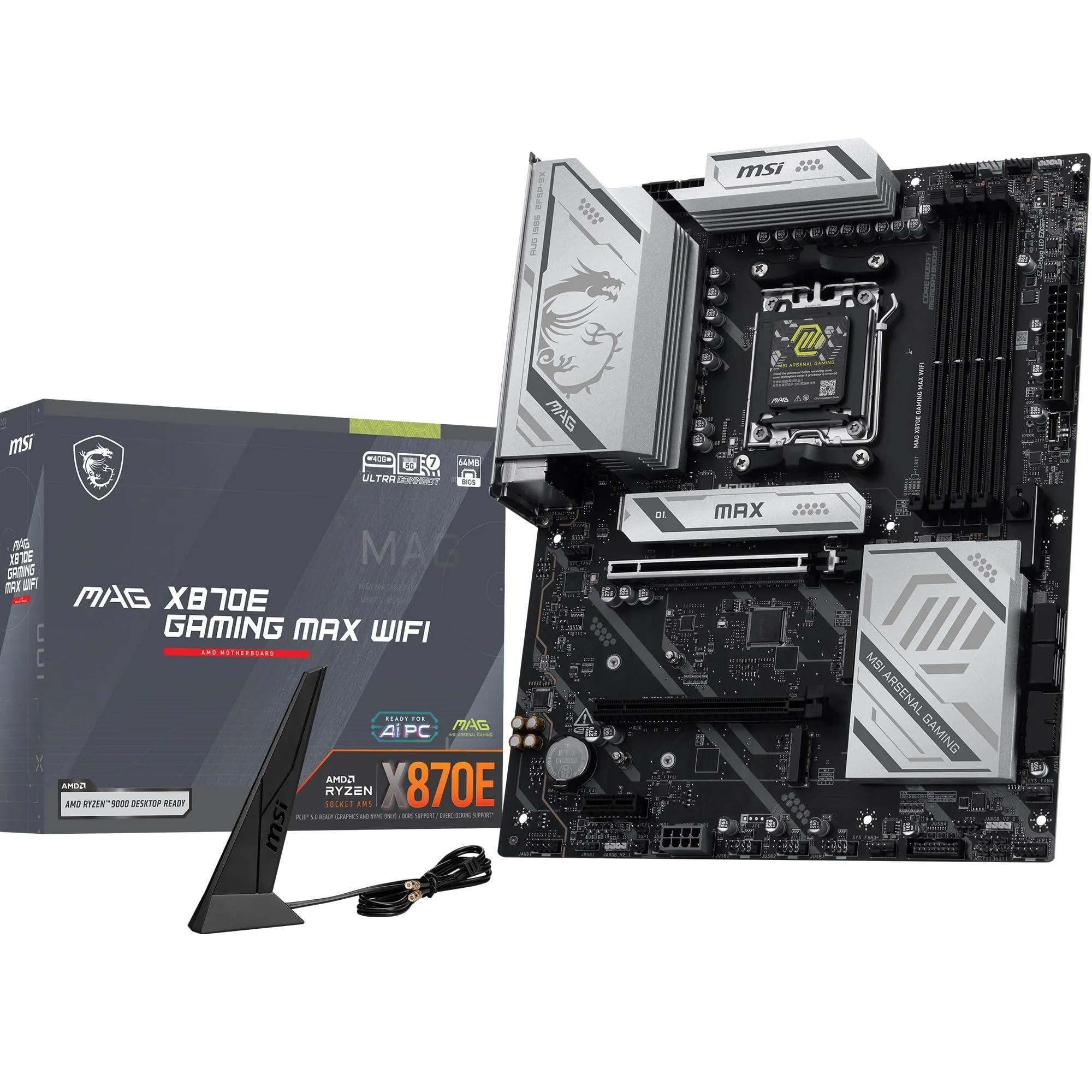 msi-mag-x870e-gaming-max-wifi-scheda-madre-atx-supporto-processori-amd-ryzen-9000-8000-7000-am5-ddr5-fino-a-8200-mt-s-oc-pcie-5-0-x16-m-2-gen5-wi-fi-7-lan-5g