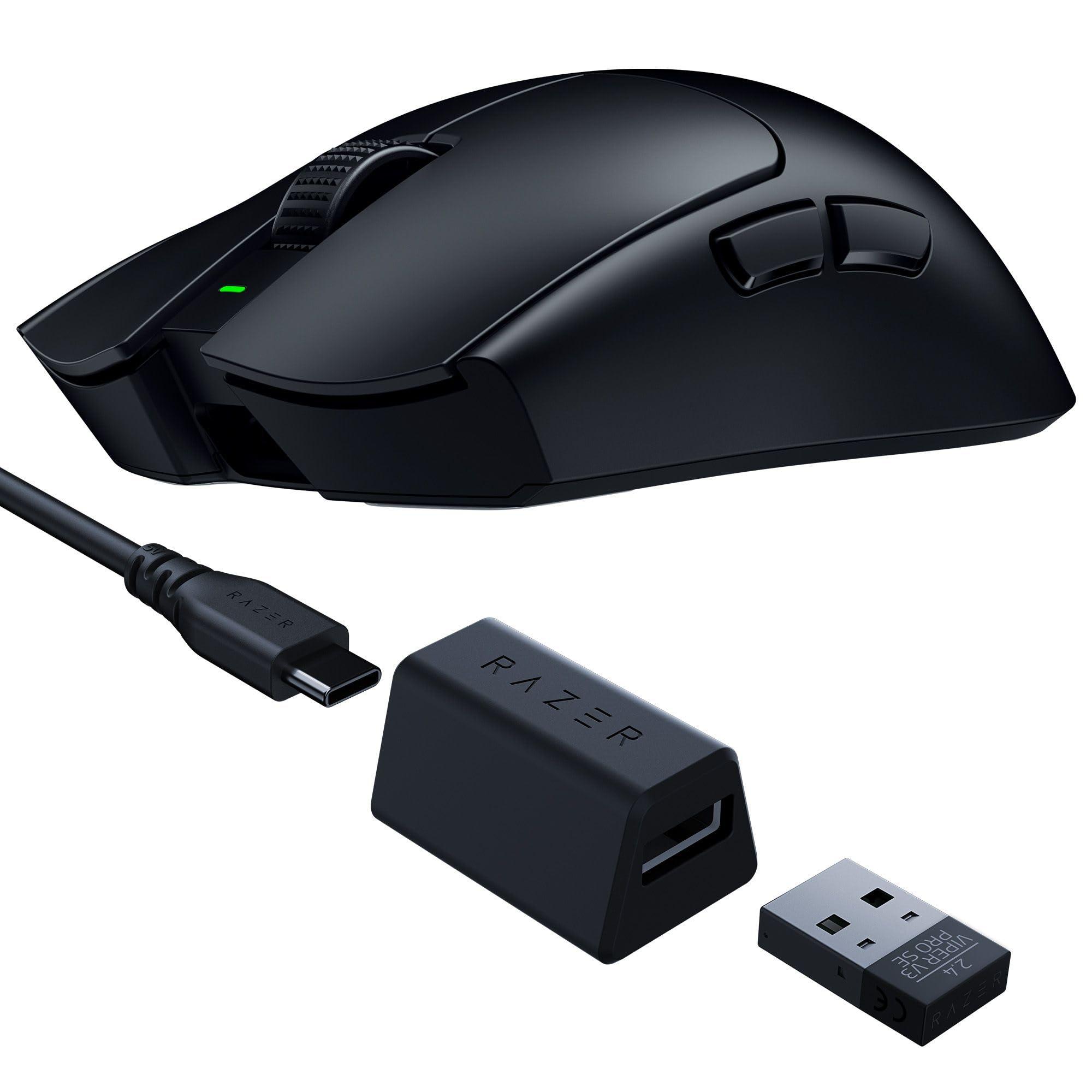 razer-viper-v3-pro-se-mouse-da-gioco-wireless-ultraleggero-per-esport-54g-sensore-focus-pro-35k-dpi-hyperspeed-wireless-95-ore-batteria-smooth-touch-pc-mac-nero