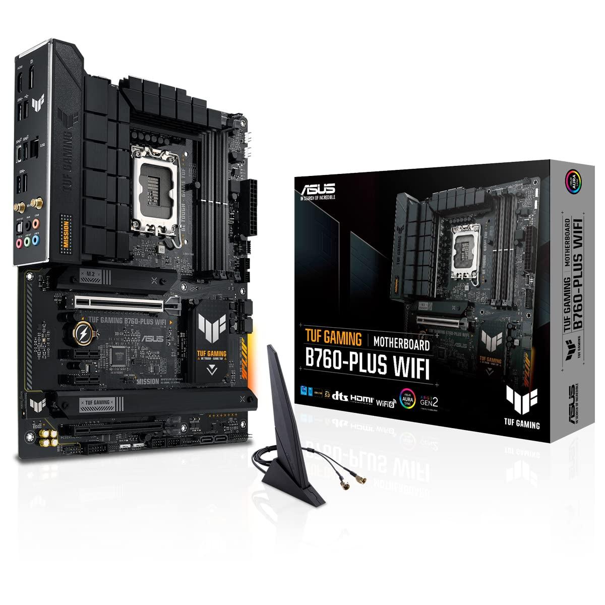 asus-tuf-gaming-b760-plus-wifi-scheda-madre-intel-b760-lga-1700-atx-ddr5-pcie-5-0-3-slot-m-2-wifi-6e-usb-3-2-gen-2-type-c-nero