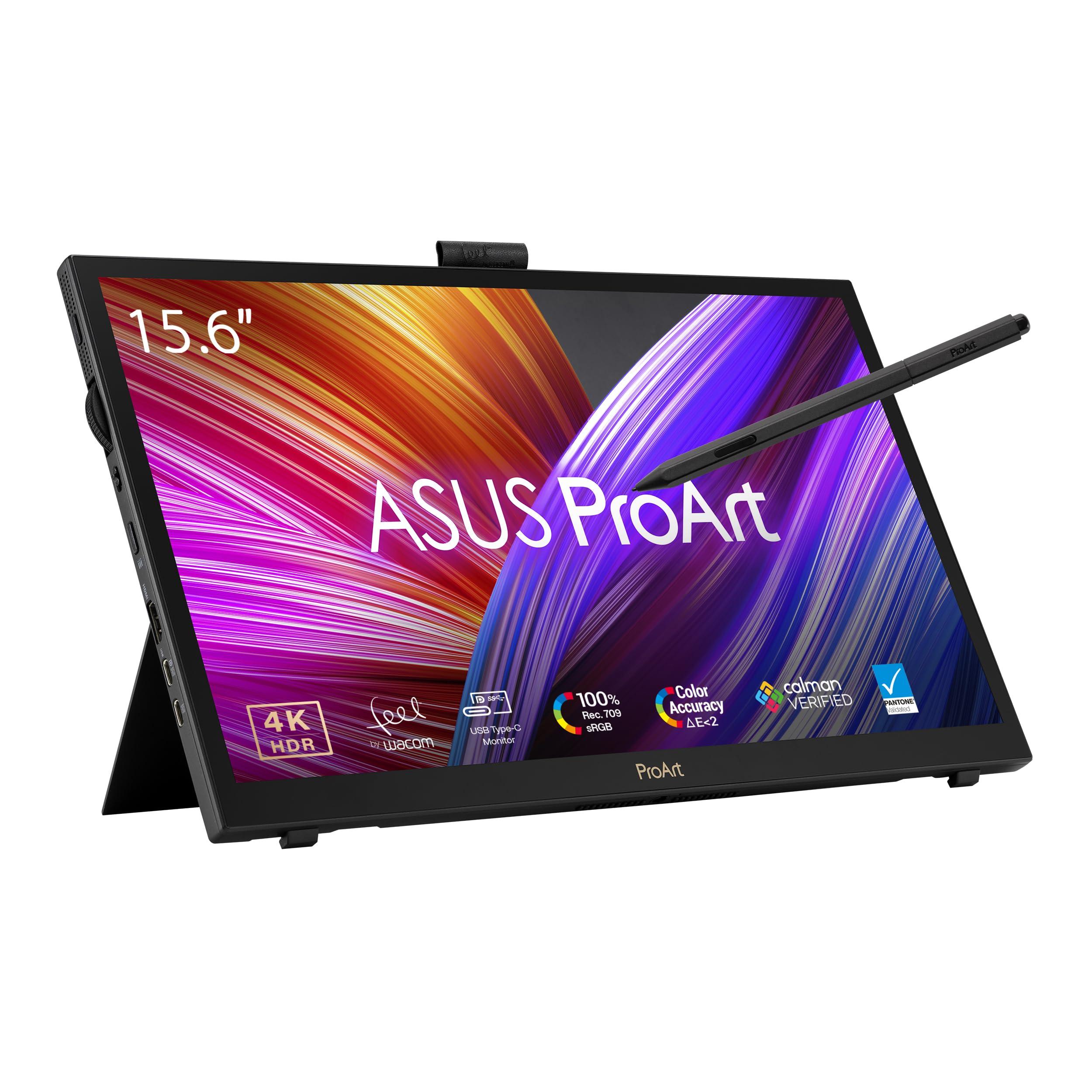 asus-proart-pa169cdv-display-portatile-touchscreen-da-15-6-pollici-ips-4k-uhd-3840-x-2160-wacom-emr-100-srgb-color-accuracy-de-2-calman-pantone-usb-c-touch-a-10-punti-dial-nero