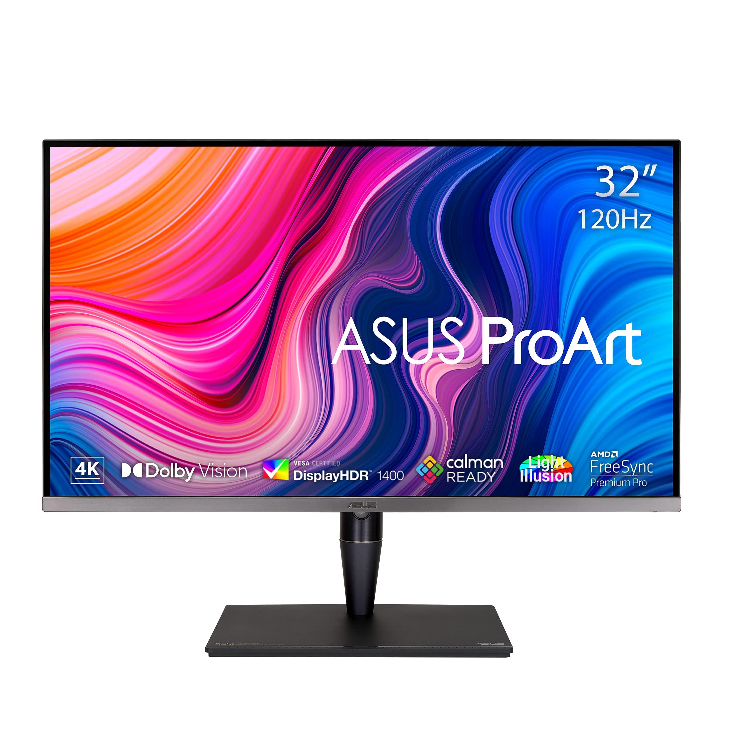 asus-proart-display-pa32ucg-k-4k-hdr-ips-miniled-32-1600nits-1152zone-120hzvrr-freesync-premium-pro-dolby-vision-hlg-delta-e-1-dci-p3-hardware-calibration-calman-ready-colourspace-integration