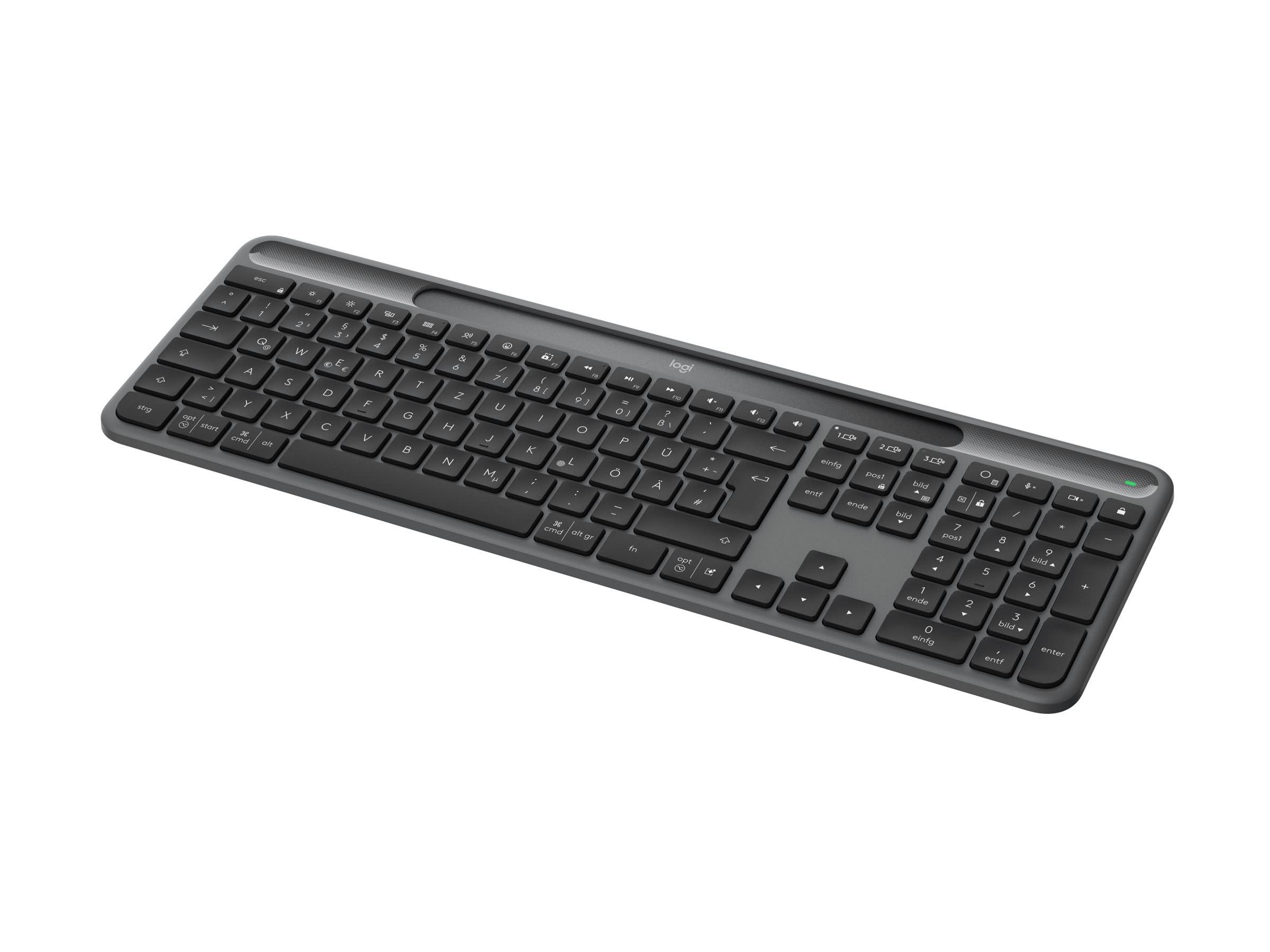 logitech-signature-slim-solar-tastiera-wireless-alimentazione-a-luce-solare-e-artificiale-batteria-resistente-che-dura-fino-a-10-anni-tasti-personalizzabili-bluetooth-grafite-qwertz