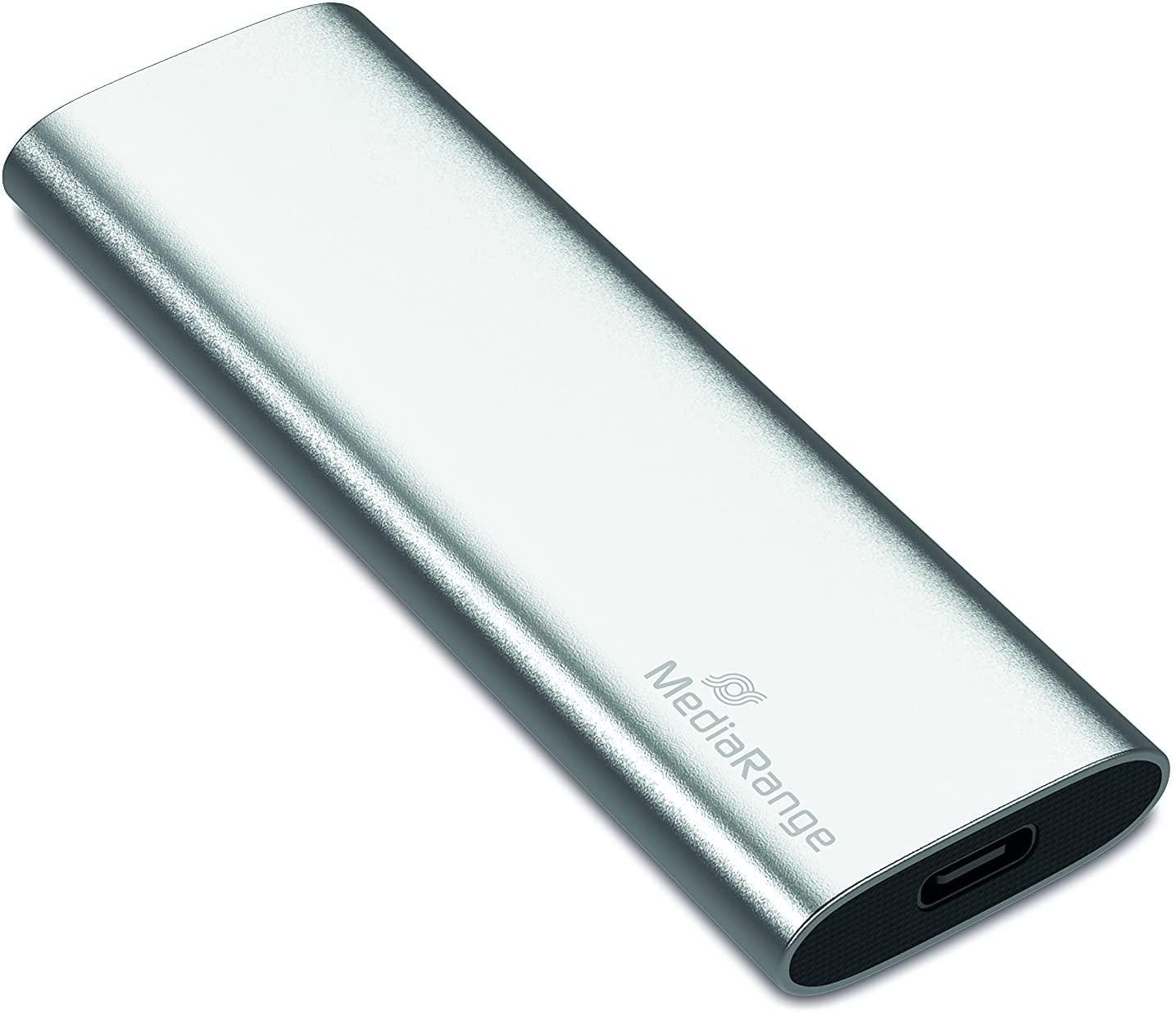 mediarange-813056-mr1100-disco-rigido-esterno-120gb-usb-tipo-c-argento