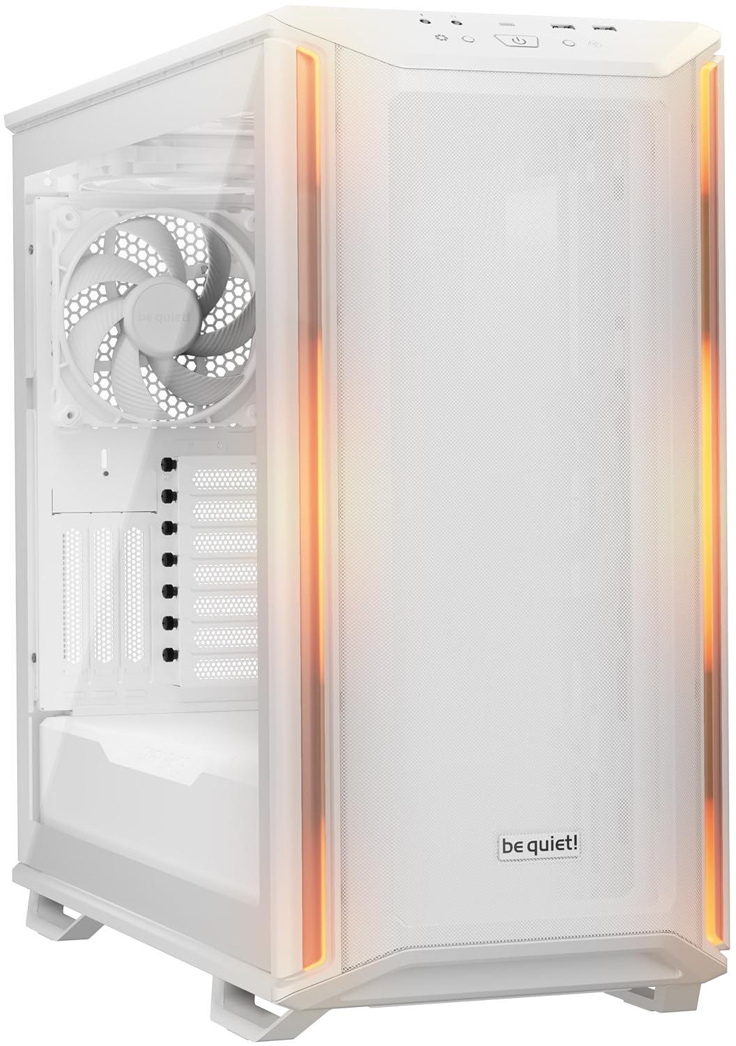 be-quiet-dark-base-701-white-case-pc-con-3-ventole-silent-wings-4-pwm-high-speed-illuminazione-argb-controller-hub-pwm-argb-controllo-ventole-vassoio-scheda-madre-per-layout-invertito