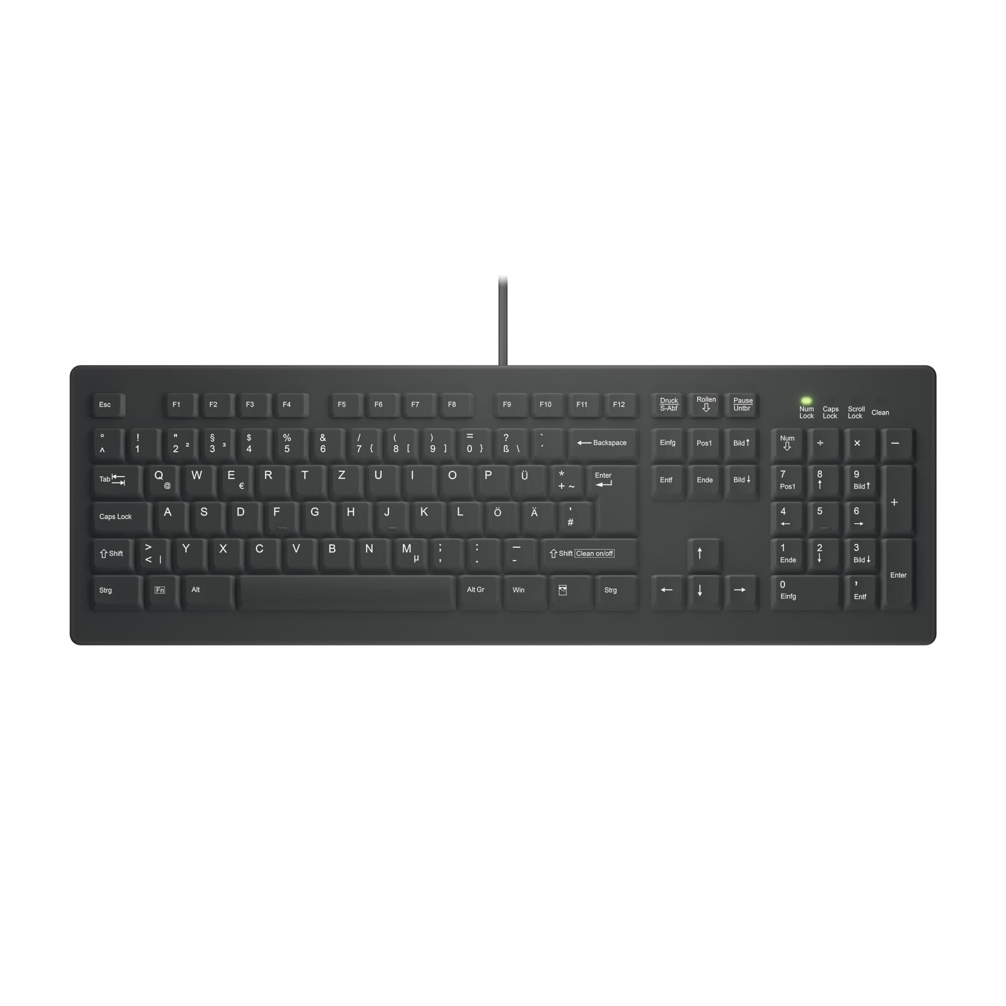 active-key-ak-c8100f-u1-b-ge-usb-hygiene-tastatur-tedesco-qwertz-windows-nero-adatto-f-wis