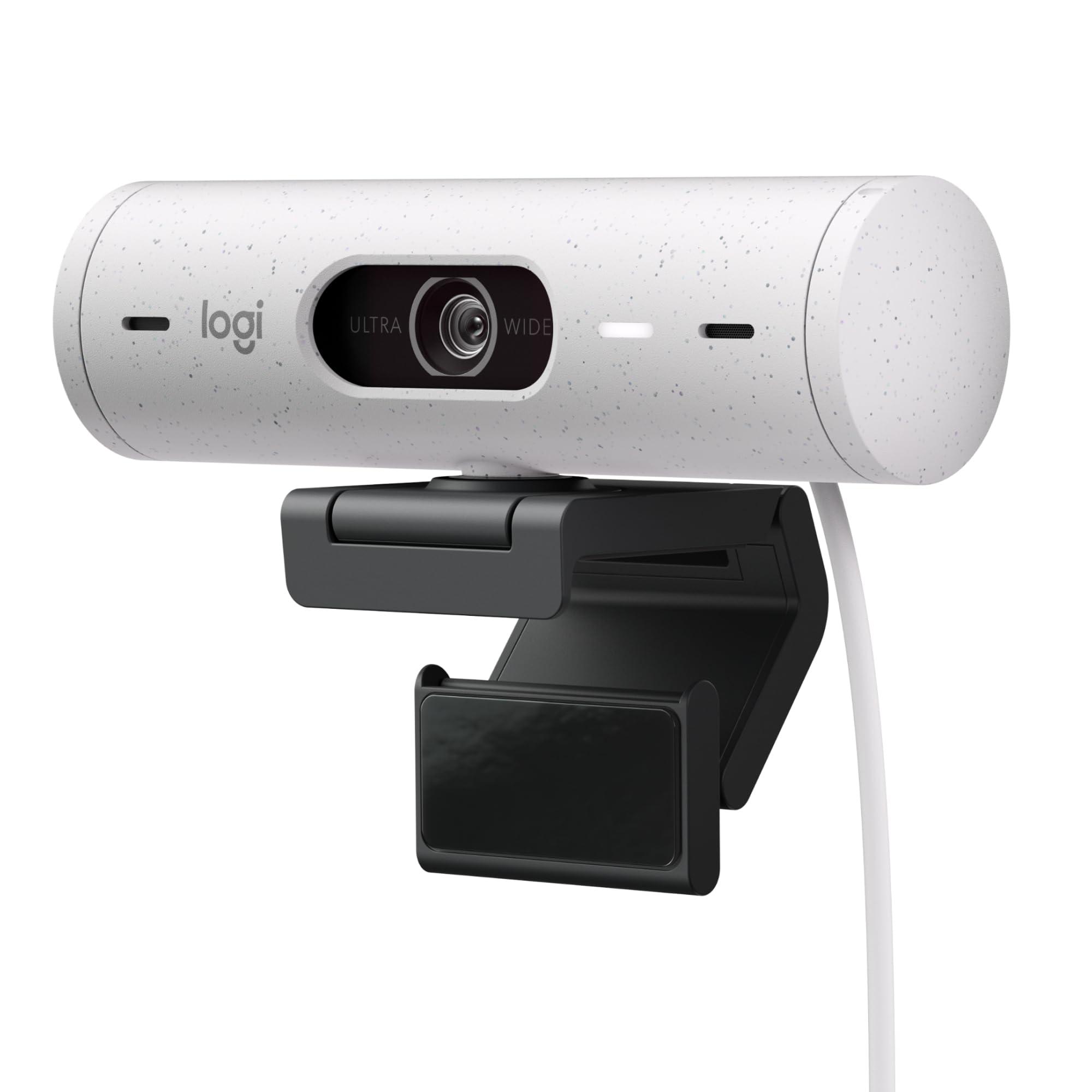 logitech-brio-500-webcam-full-hd-correzione-luce-show-mode-microfono-riduzione-del-rumore-copertura-privacy-streaming-funziona-con-microsoft-teams-google-meet-zoom-cavo-usb-c-bianco