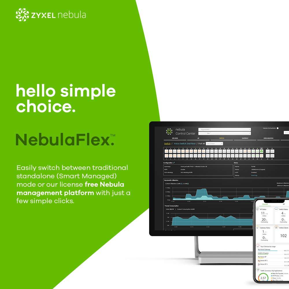zyxel-switch-poe-smart-managed-ethernet-gigabit-8-porte-con-130-watt-budget-e-2-porte-combo-gigabit-e-modalita-cloud-ibrida-garanzia-a-vita-gs1920-8hpv2