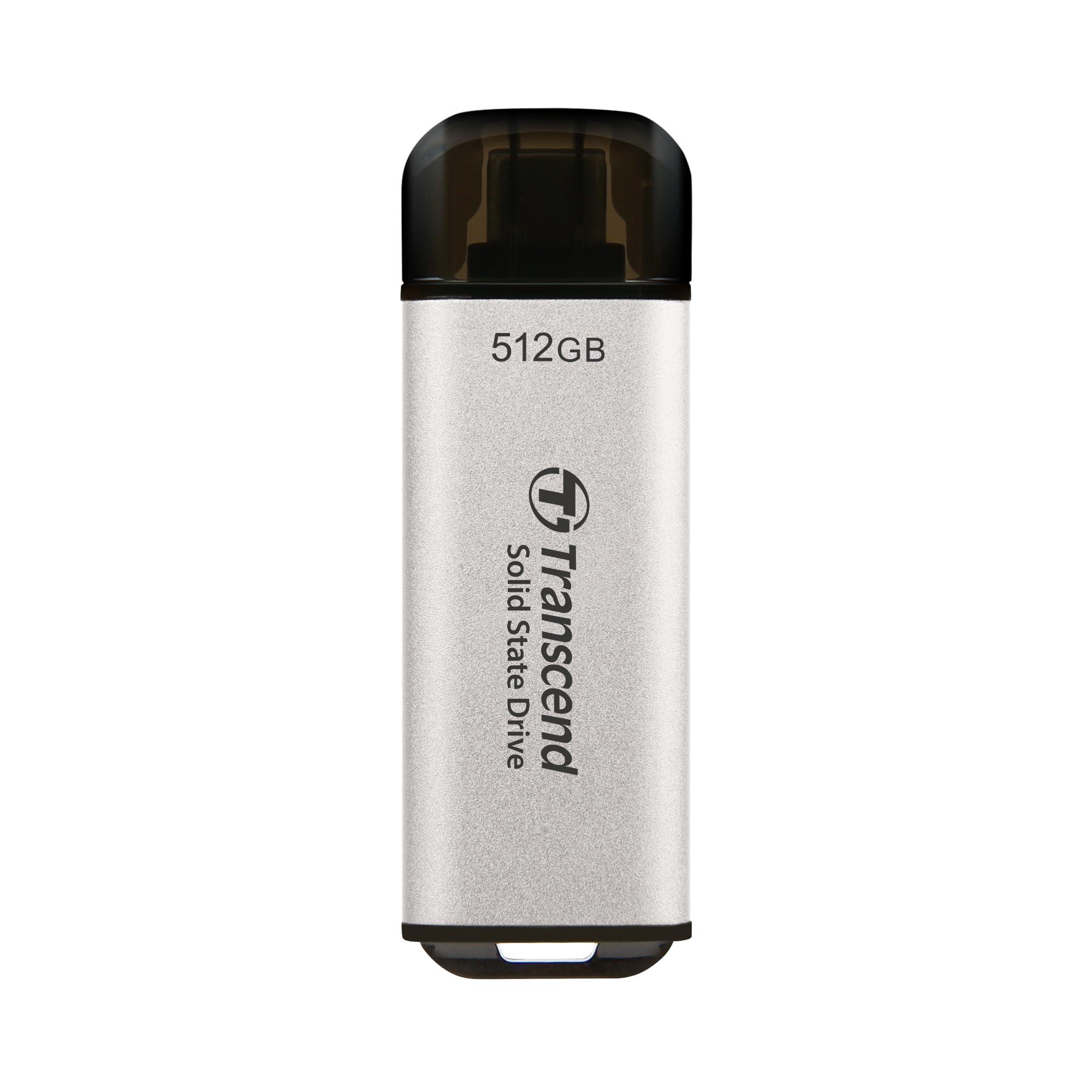 transcend-ssd-portatile-esd300s-da-512-gb-usb-type-c-10-gbps-compatibile-con-ps4-ps5-colore-argento-ts512gesd300s