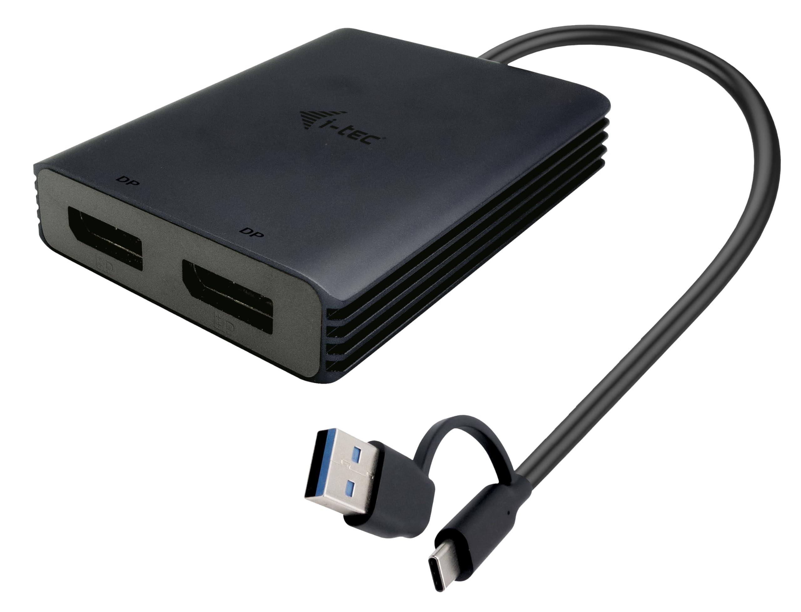 i-tec-adattatore-video-usb-a-usb-c-dual-4k-60-hz-displayport