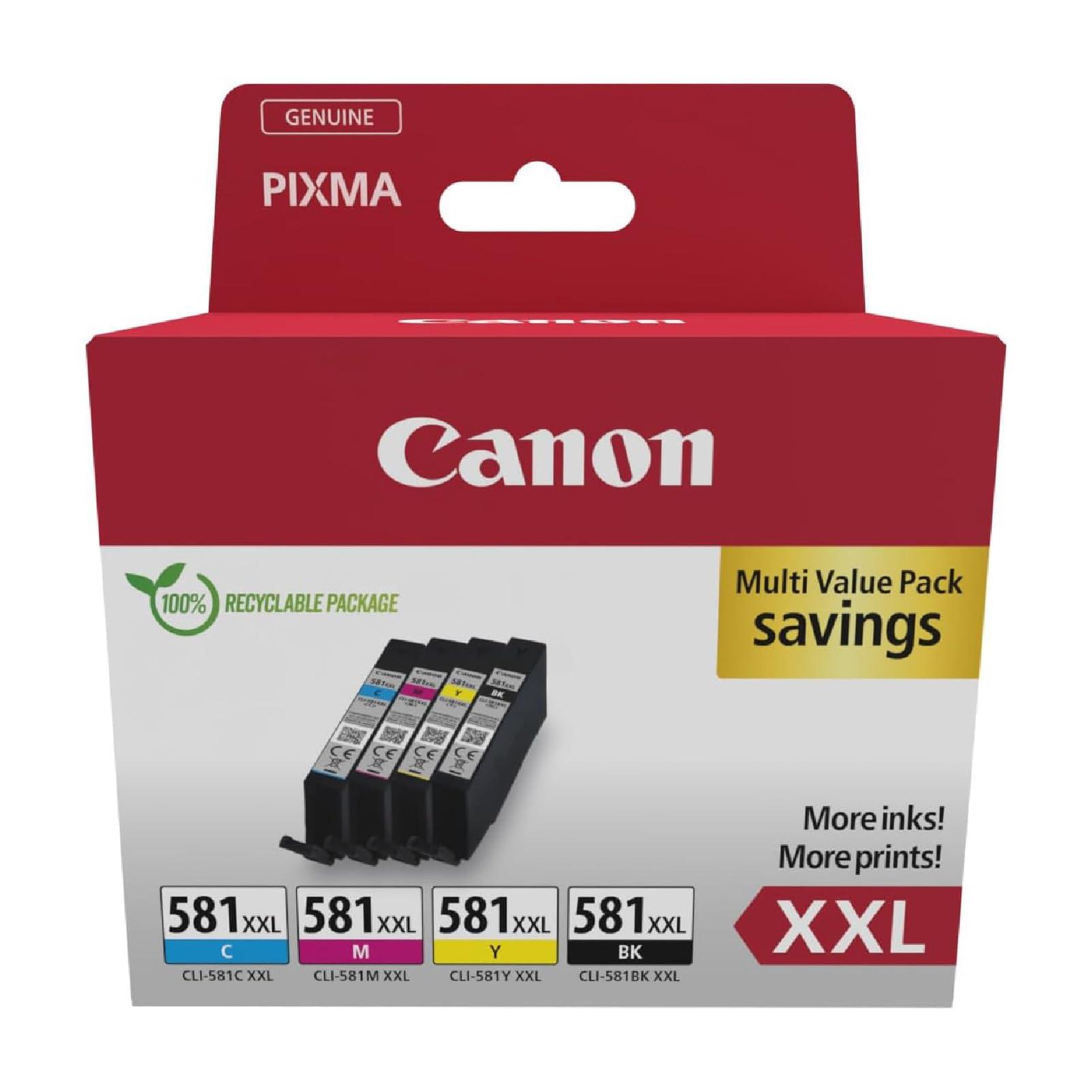 canon-cli-581-xxl-c-m-y-bk-confezione-da-4-cartucce-d-inchiostro-capacita-xxl-nero-xxl-ciano-xxl-magenta-xxl-giallo-xxl-originale-cartone-riciclabile-2024