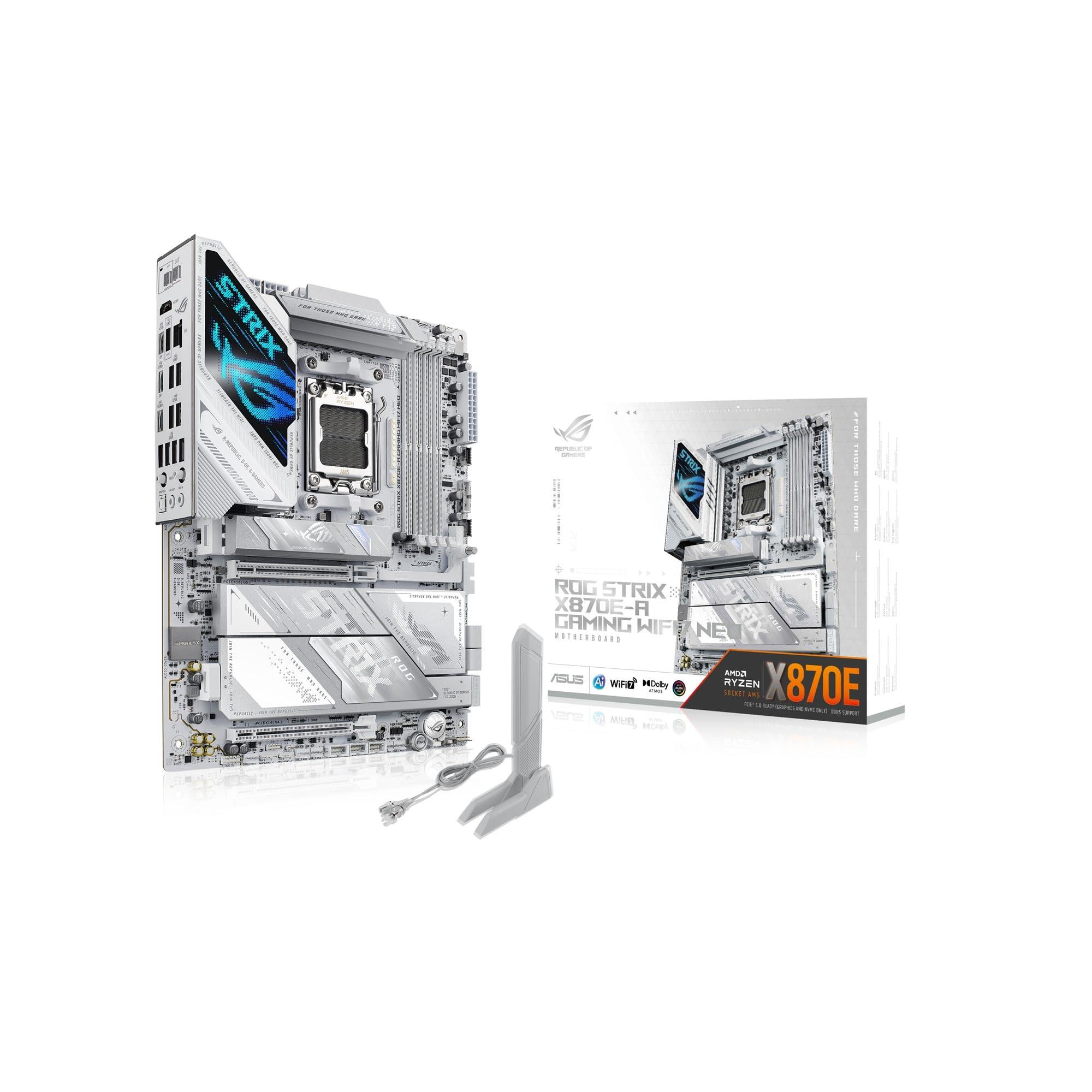 asus-rog-strix-x870e-a-gaming-neo-scheda-madre-amd-atx-socket-am5-16-2-2-stadi-di-alimentazione-slot-ddr5-4-slot-m-2-pcie-5-0x16-wifi-7-con-q-antenna-pcie-slot-q-release-aura-sync-bianca
