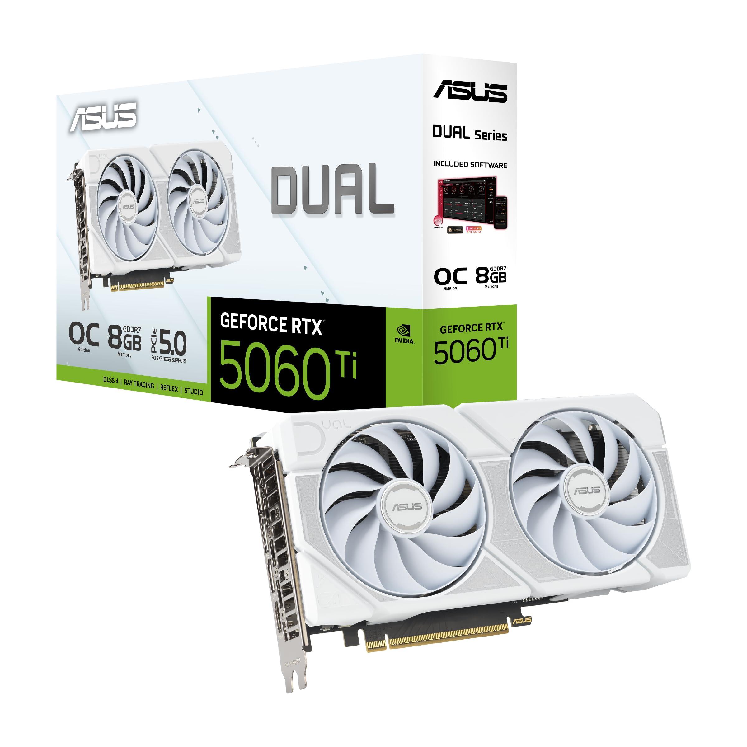 asus-dual-nvidia-geforce-rtx-5060-ti-oc-edition-scheda-grafica-da-8gb-gddr7-128-bit-pcie-5-0-ventole-axial-tech-1-hdmi-2-1-3-displayport-2-1-gpu-tweak-iii-bianco-dual-rtx5060ti-o8g-white