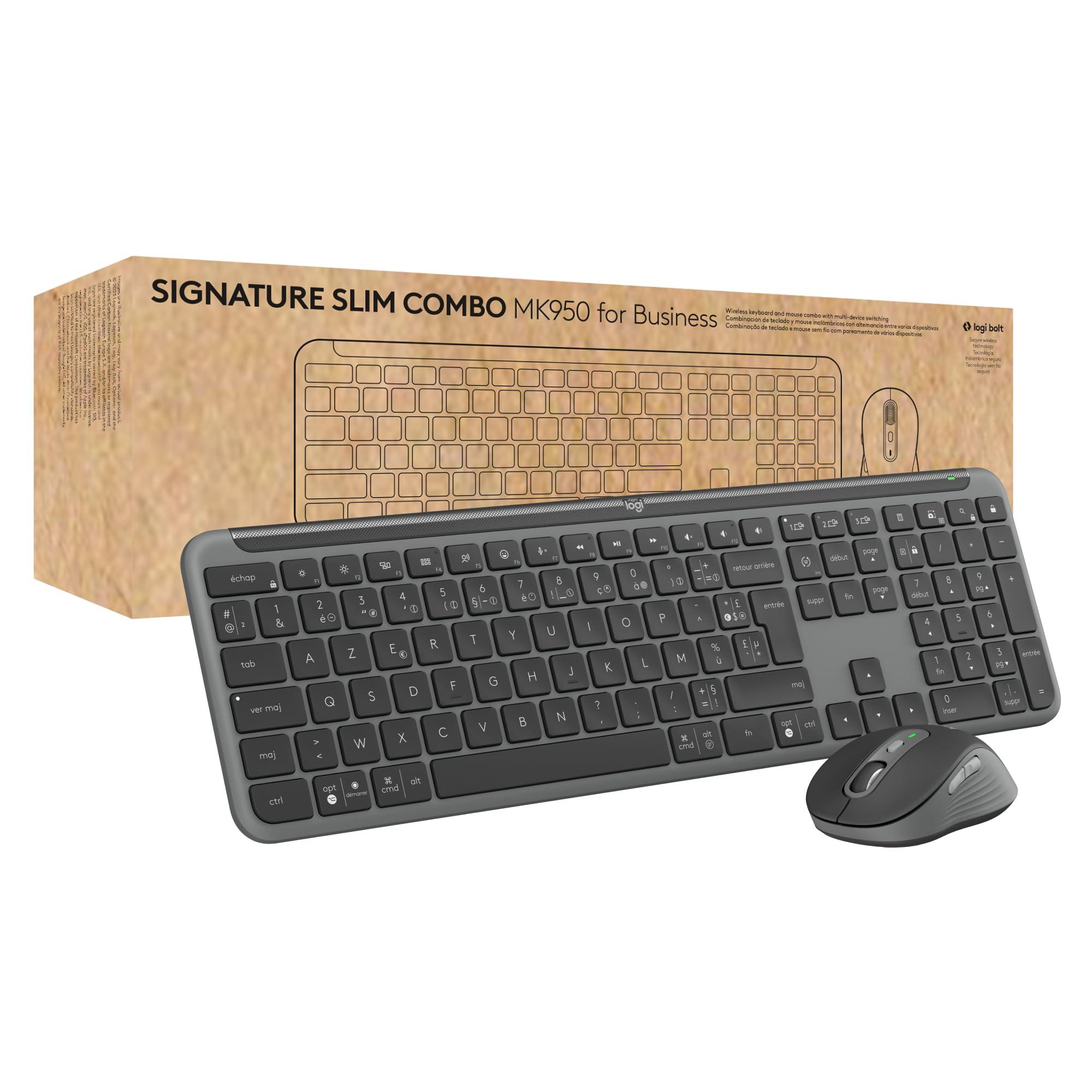 logitech-signature-slim-mk950-for-business-kit-tastiera-e-mouse-wireless-digitazione-discreta-ricevitore-sicuro-certificazione-globale-windows-mac-chrome-linux-layout-ita-qwerty-grafite
