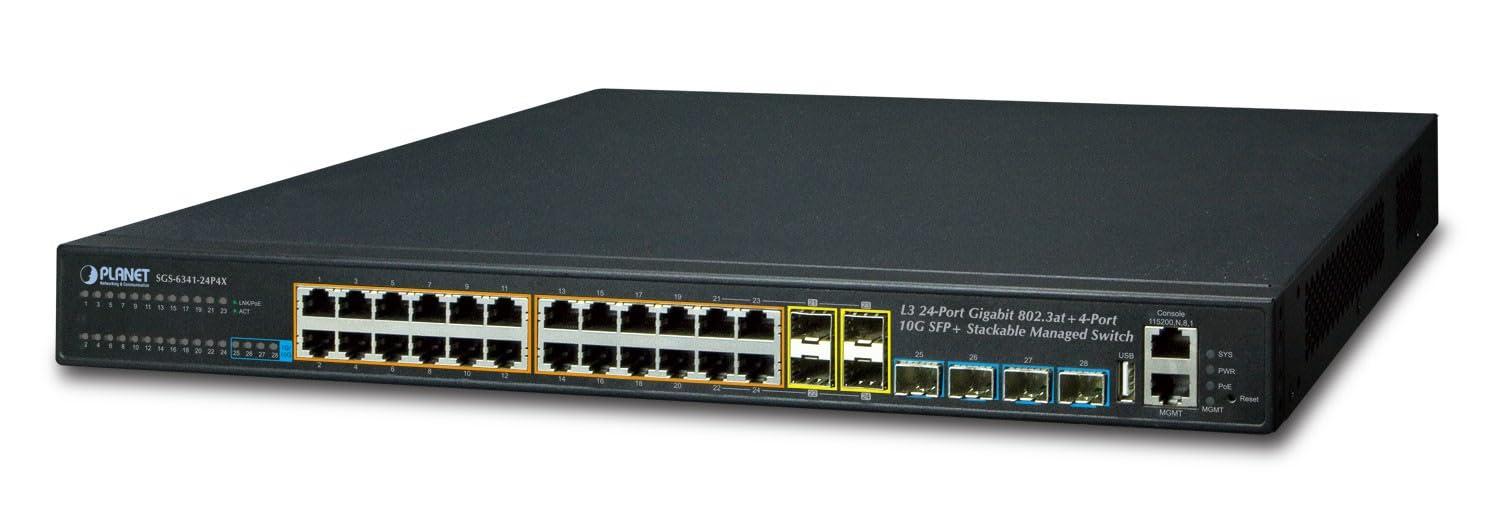 planet-layer-3-24-porte-10-100-1000t-poe-802-3at-switch-4-porte-10g-sfp-uplinks-stackable-web-managed