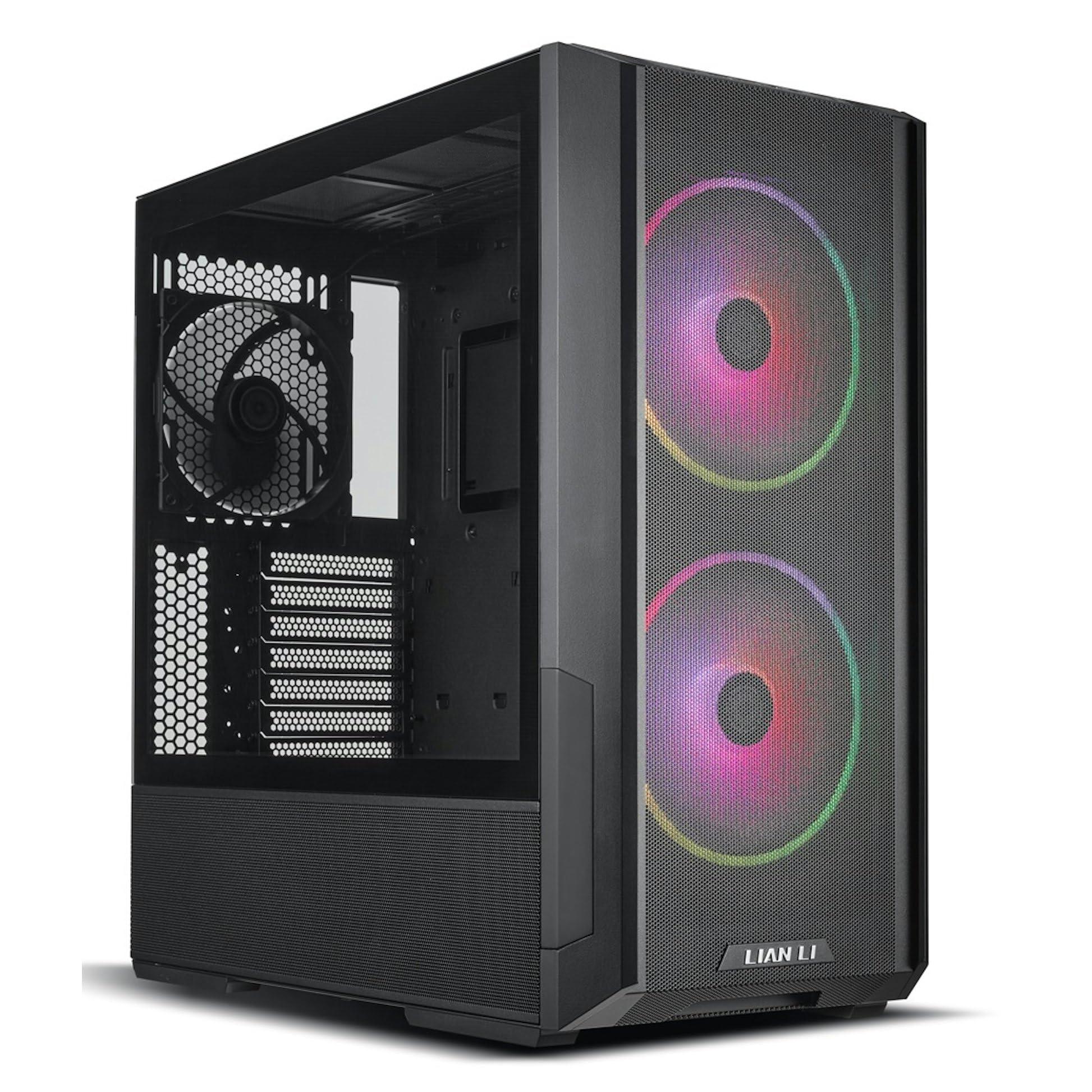 lian-li-lancool-216-rgb-custodia-per-computer-atx-mid-tower-in-acciaio-e-vetro-temperato-2-ventole-argb-da-160-mm-colore-nero