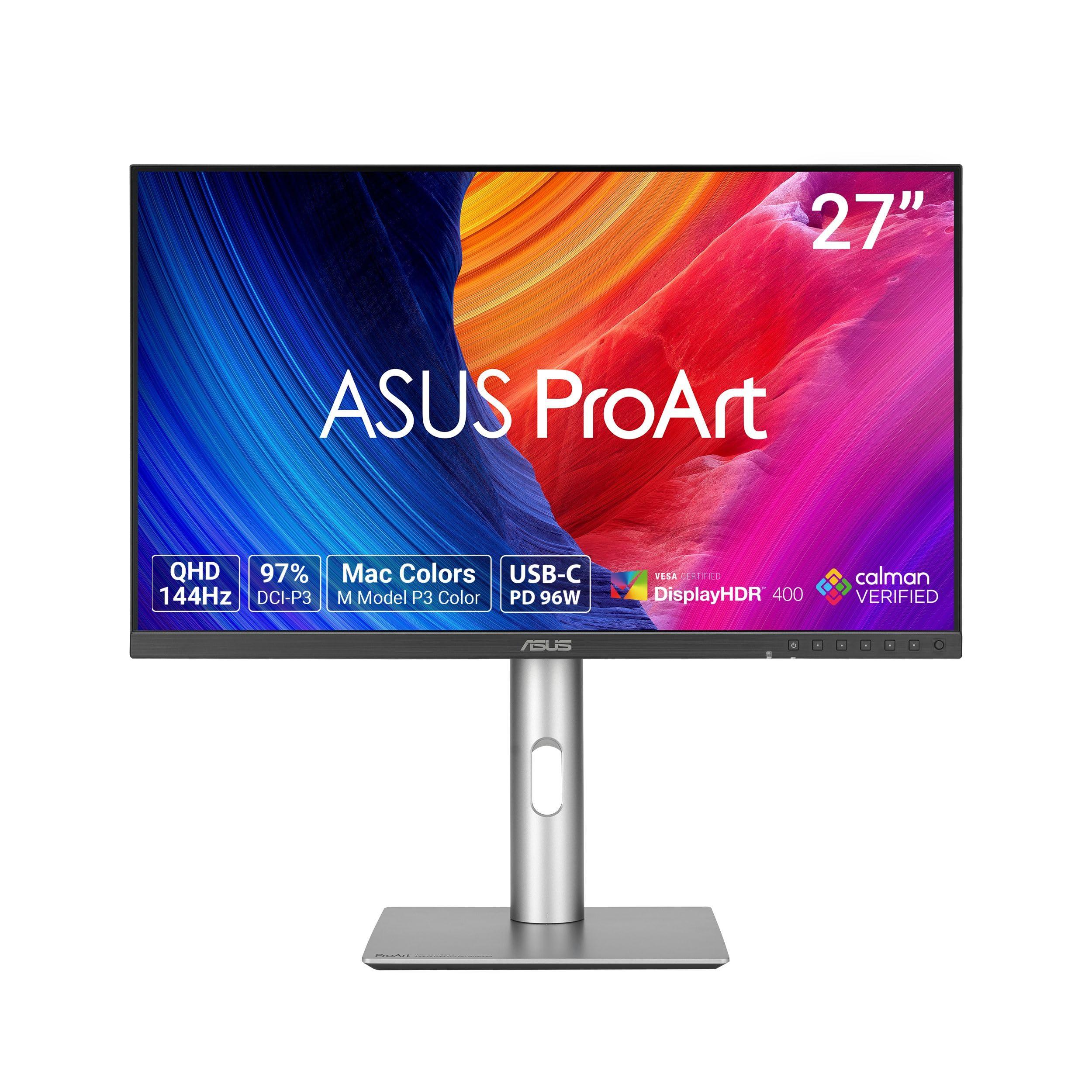 asus-proart-display-pa278cgrv-monitor-professionale-da-27-qhd-ips-2560-x-1440-144hz-5ms-gtg-accuratezza-colore-de-2-usb-c-pd-96w-hdr-400-supporto-ergonomico-displaywidget-center-nero