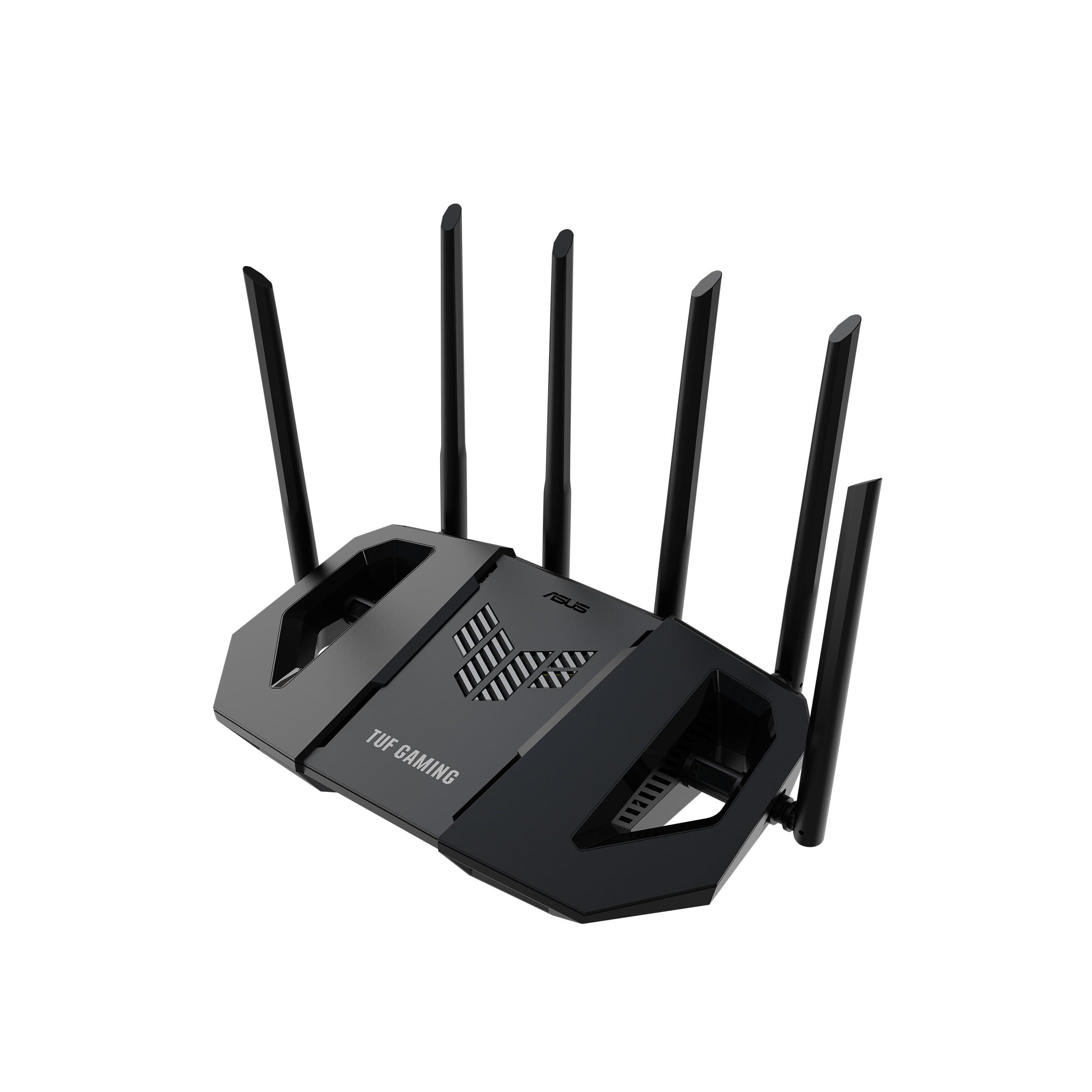 asus-tuf-gaming-be6500-router-dual-band-wifi-7-wifi-7-802-11be-per-modem-operatore-e-ont-2-5gbps-port-mobile-game-mode-mesh-wifi-gear-accelerator-adaptive-qos-port-forwarding-mobile-tethering