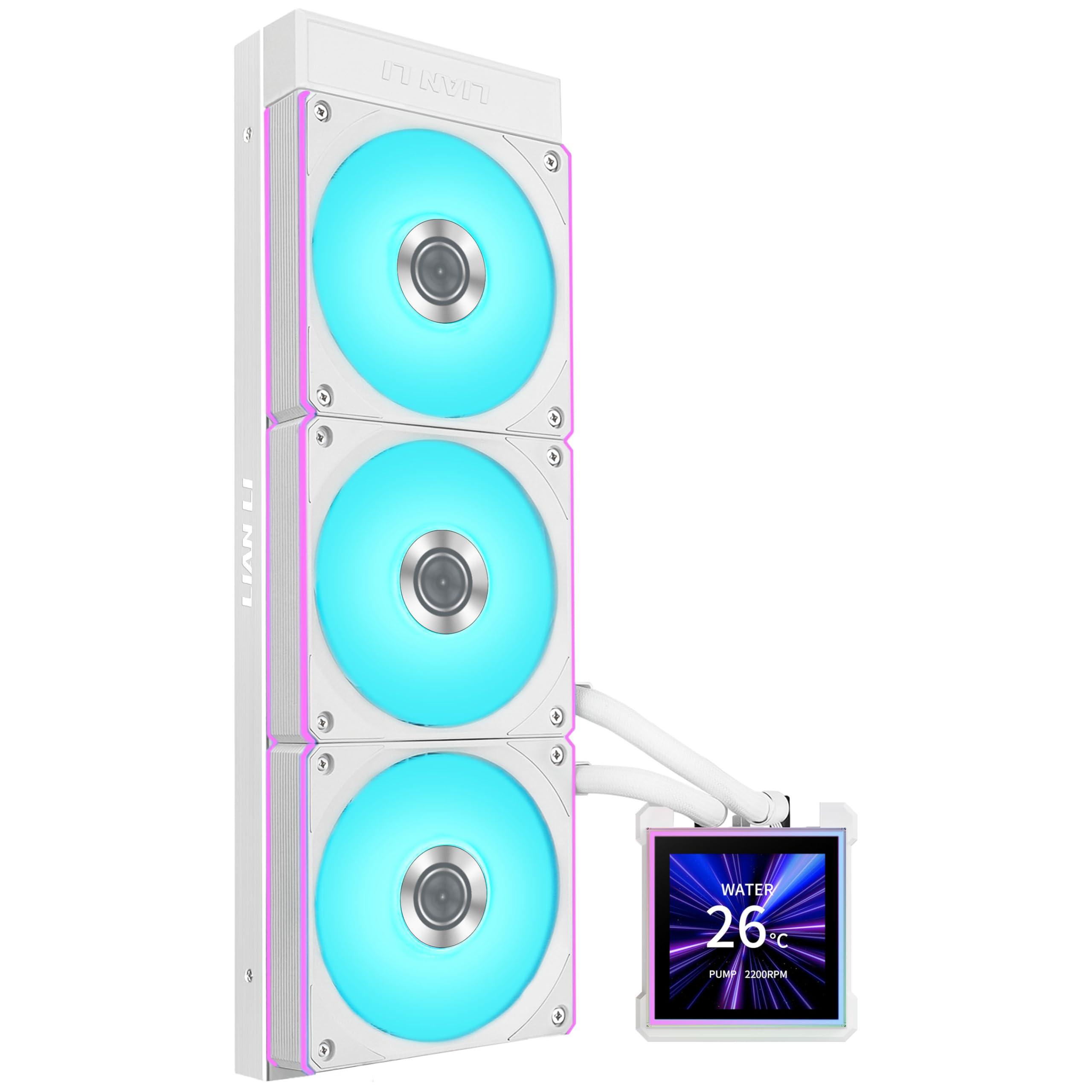 lian-li-hydroshift-ii-lcd-s-360-cl-processore-kit-di-raffreddamento-a-liquido-12-cm-bianco-1-pz-lian-li-hydroshift-ii-lcd-s-360cl-all-in-one-cpu-cooler-white