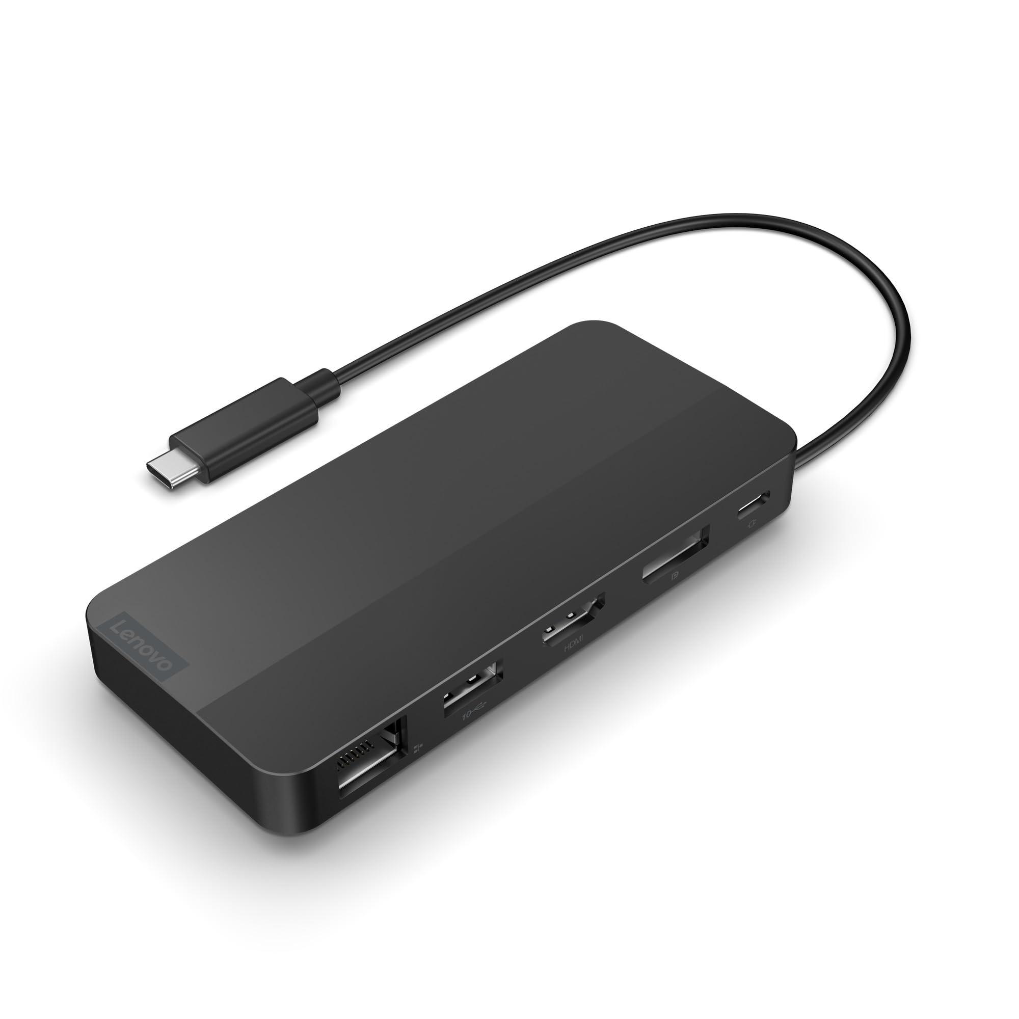 lenovo-usb-c-dual-display-travel-dock-docking-station-compatta-2x-4k-display-100w-power-delivery-7-porte-compatibile-usb-c-thunderbolt-design-sostenibile-nero