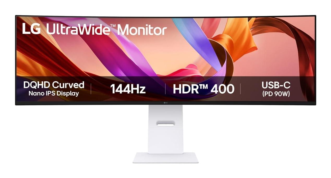 lg-ultrawide-49u950a-w-aeu-49-schermo-ultra-grande-per-pc-nano-ips-risoluzione-dual-qhd-5120-x-1440-5-ms-gtg-144hz-displayhdr400-dci-p3-98-cie1976-freesync-premium-curvo