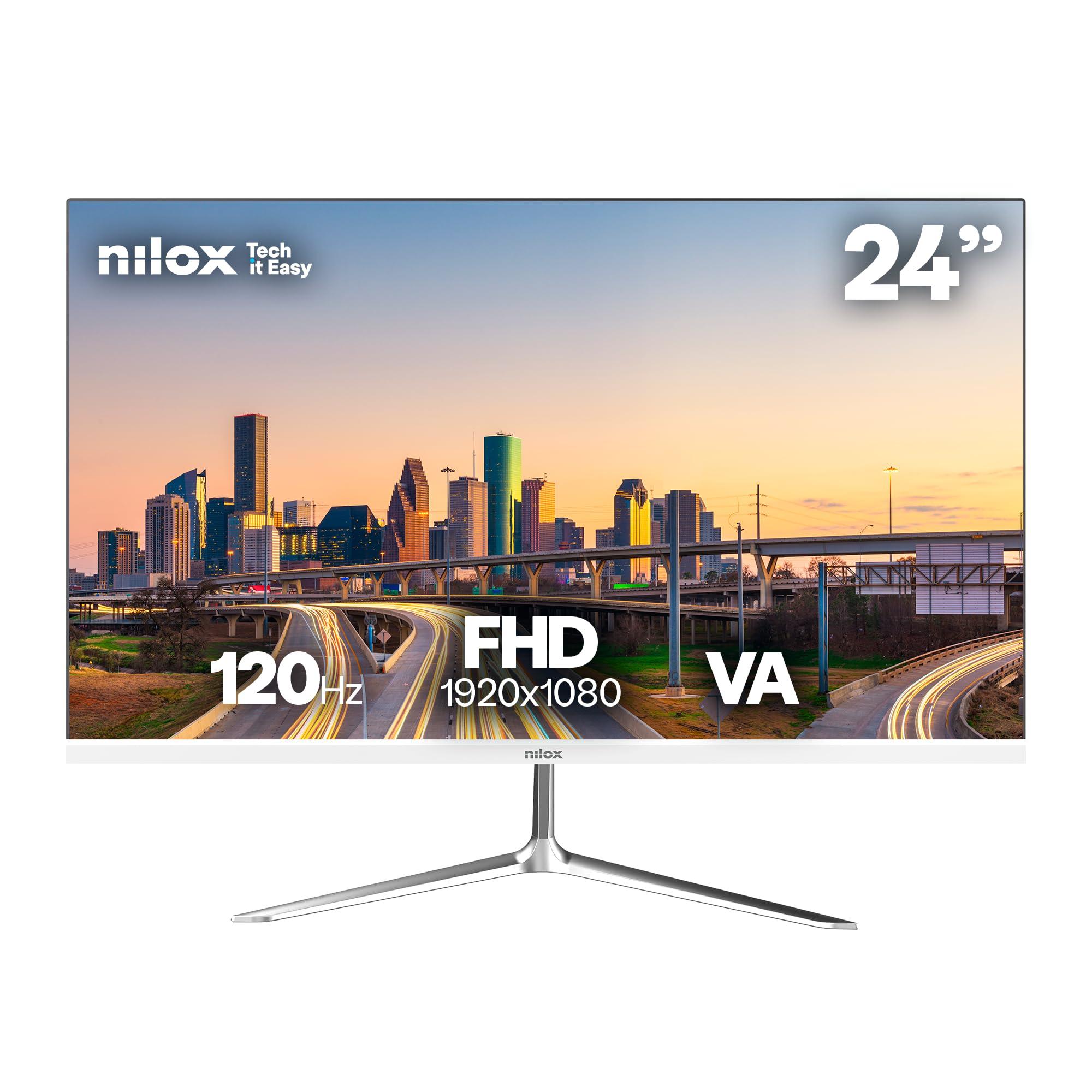 nilox-nxm24fhd1201w-monitor-gaming-24-va-frequenza-120-hz-connessioni-hdmi-vga-supporto-vesa-75-75-mm