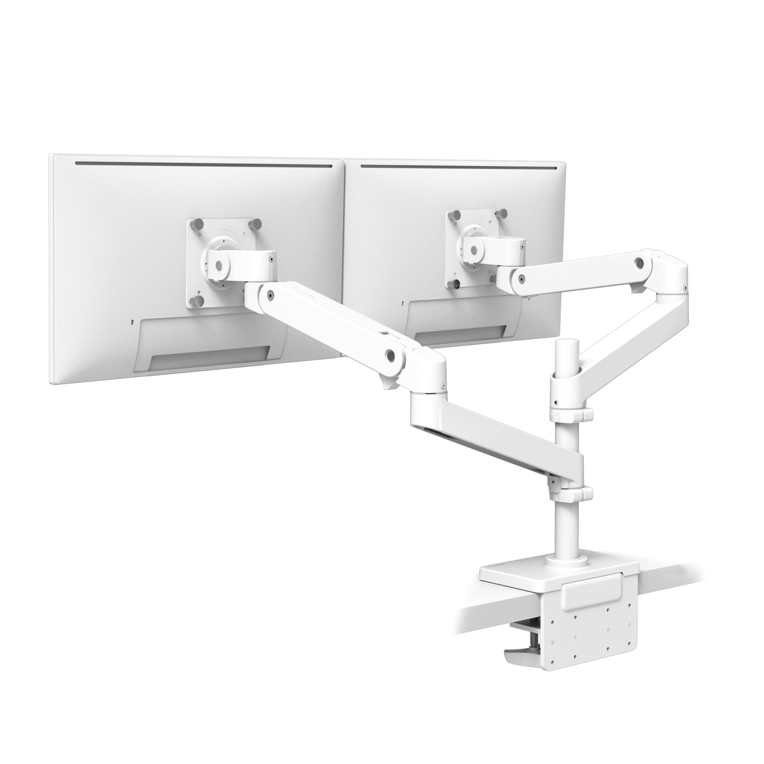 ergotron-lx-pro-premium-braccio-doppio-per-monitor-impilabile-verticale-supporto-da-tavolo-vesa-per-2-monitor-fino-a-27-da-4-a-10-kg-ciascuno-bianco