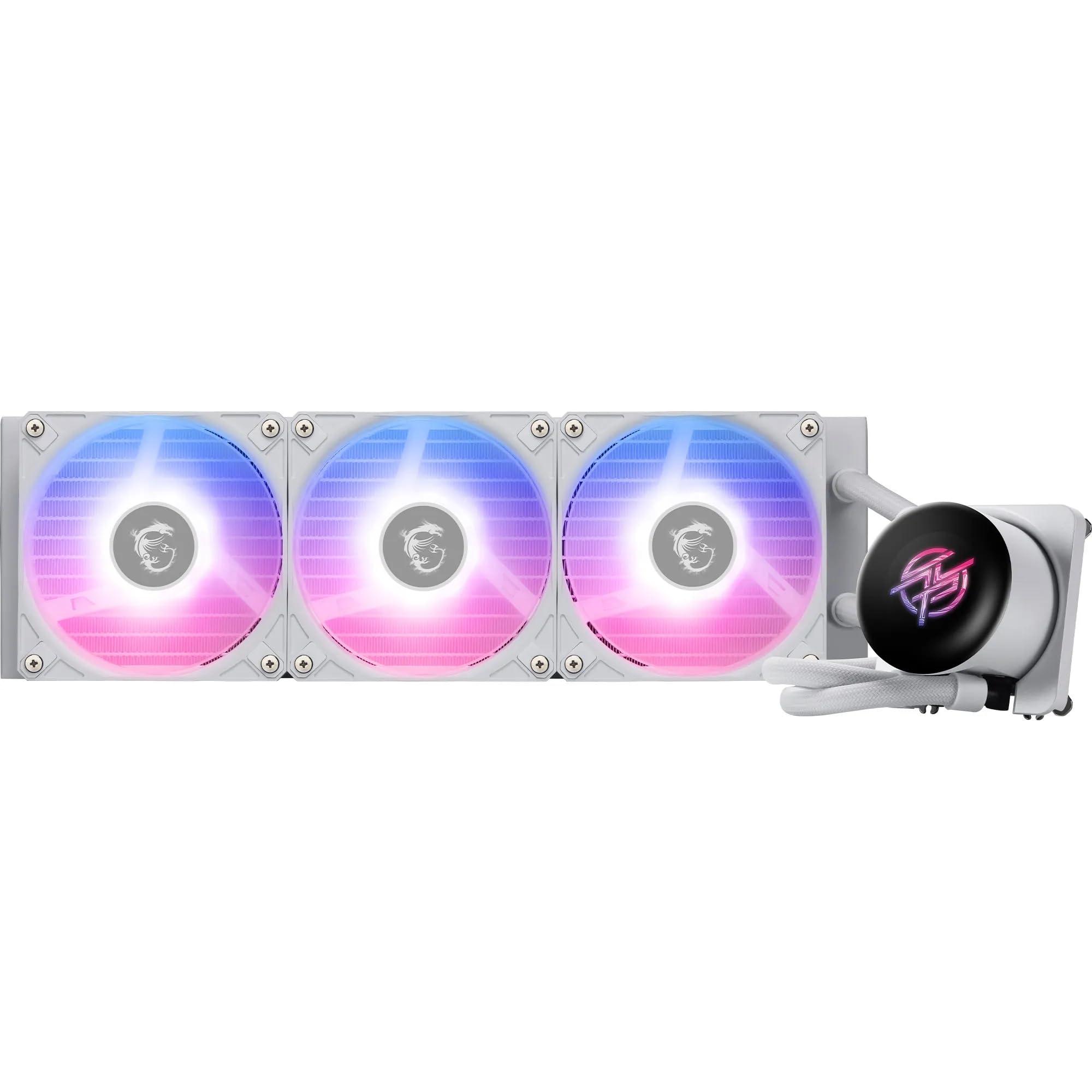 msi-mpg-coreliquid-p13-360-white-raffreddamento-liquido-aio-per-cpu-base-in-rame-full-plane-senza-viti-canali-acqua-ottimizzati-argb-gen2-ventole-cycloblade-9-radiatore-split-flow