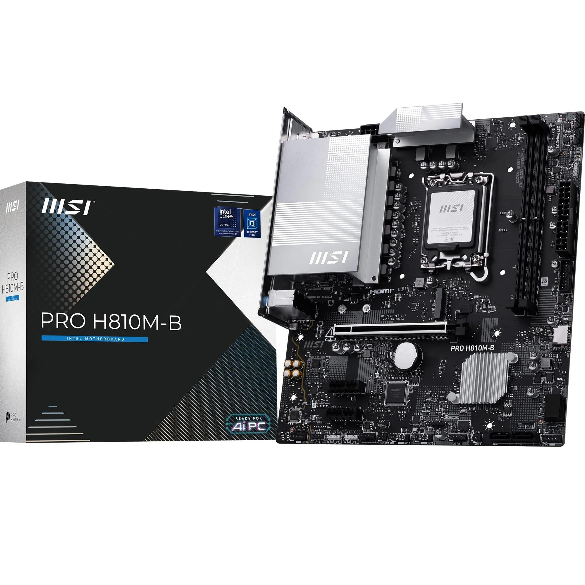 msi-pro-h810m-b-scheda-madre-matx-supporta-intel-core-ultra-serie-2-lga-1851-ddr5-memory-boost-6400-mt-s-max-pcie-5-0-x16-m-2-gen4-lan-2-5g