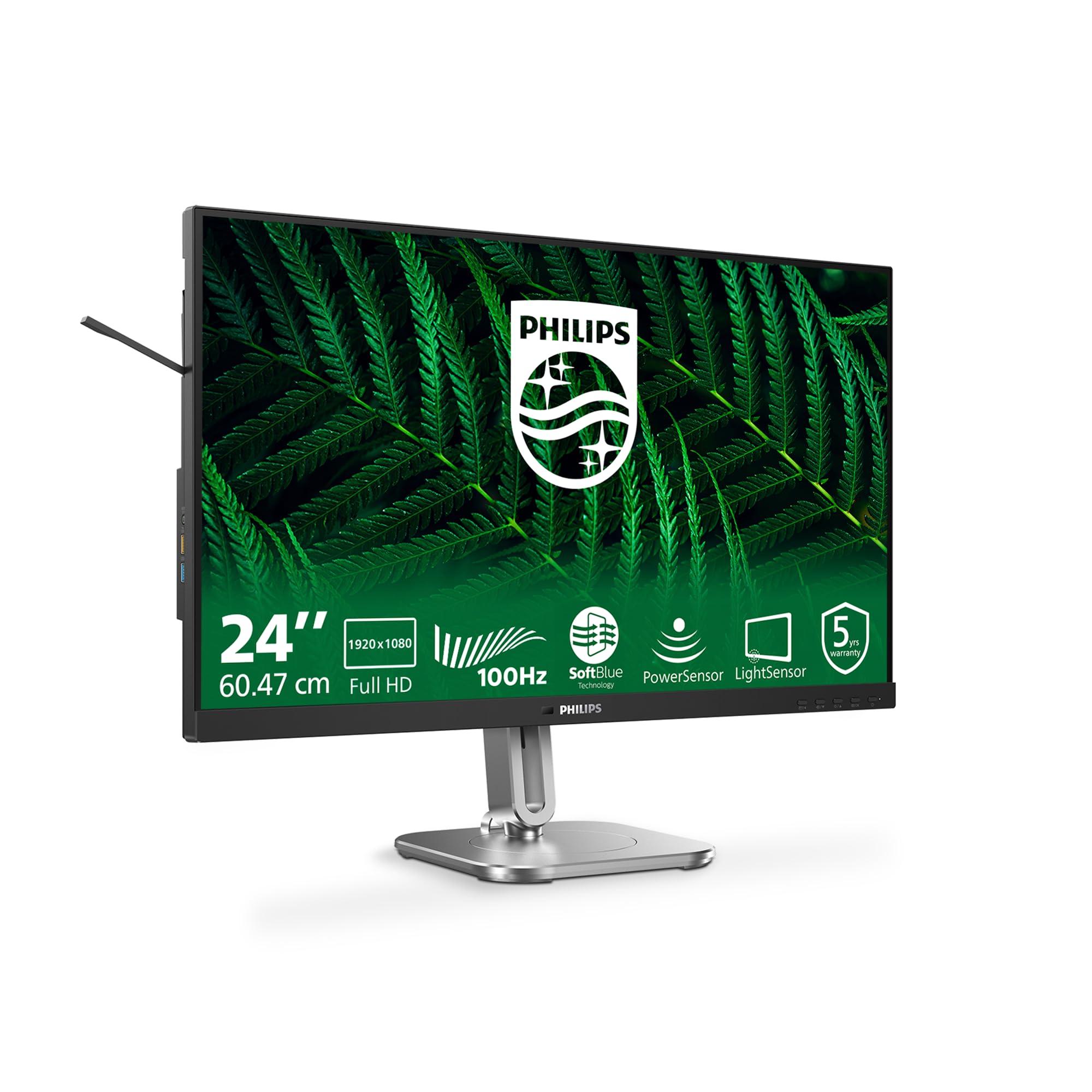 philips-24b2g5200-monitor-full-hd-da-24-pollici-altezza-regolabile-altoparlanti-adaptive-sync-1920x1080-75-hz-1x-d-sub-1x-hdmi-1-4-1x-displayport-1-2-usb-hub-scuro-grigio