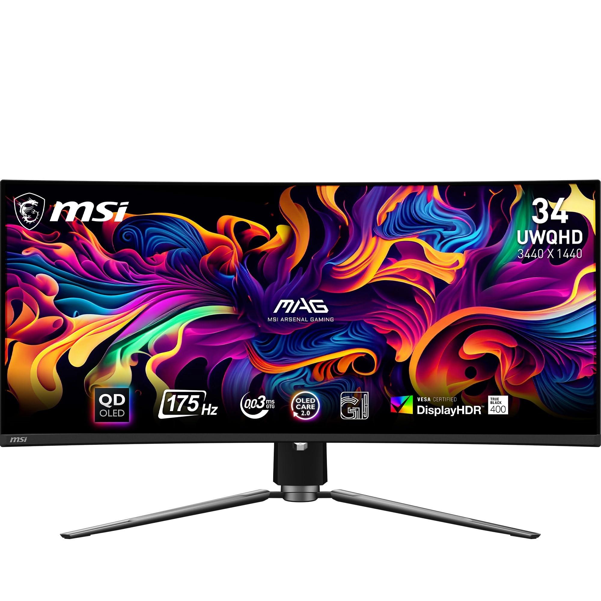 msi-mag-341cqp-qd-oled-monitor-gaming-curvo-uwqhd-34-quantum-dot-oled-3440x1440-175hz-0-03ms-99-dci-p3-de-2-displayhdr-true-black-400-kvm-dp-1-4a-hdmi-2-1-usb-type-c