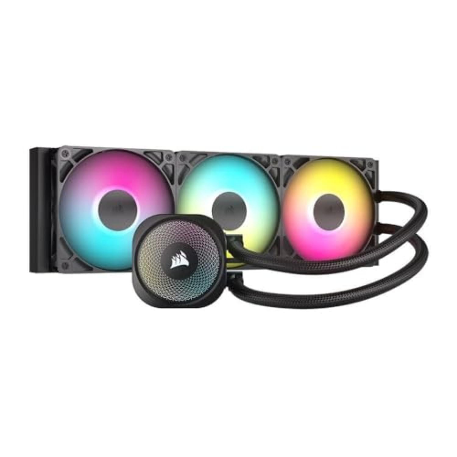 corsair-nautilus-360-rs-argb-raffreddatore-cpu-a-liquido-360mm-aio-connessione-diretta-alla-scheda-madre-intel-lga-1851-1700-amd-am5-am4-3x-rs120-argb-ventilatori-inclusi-nero