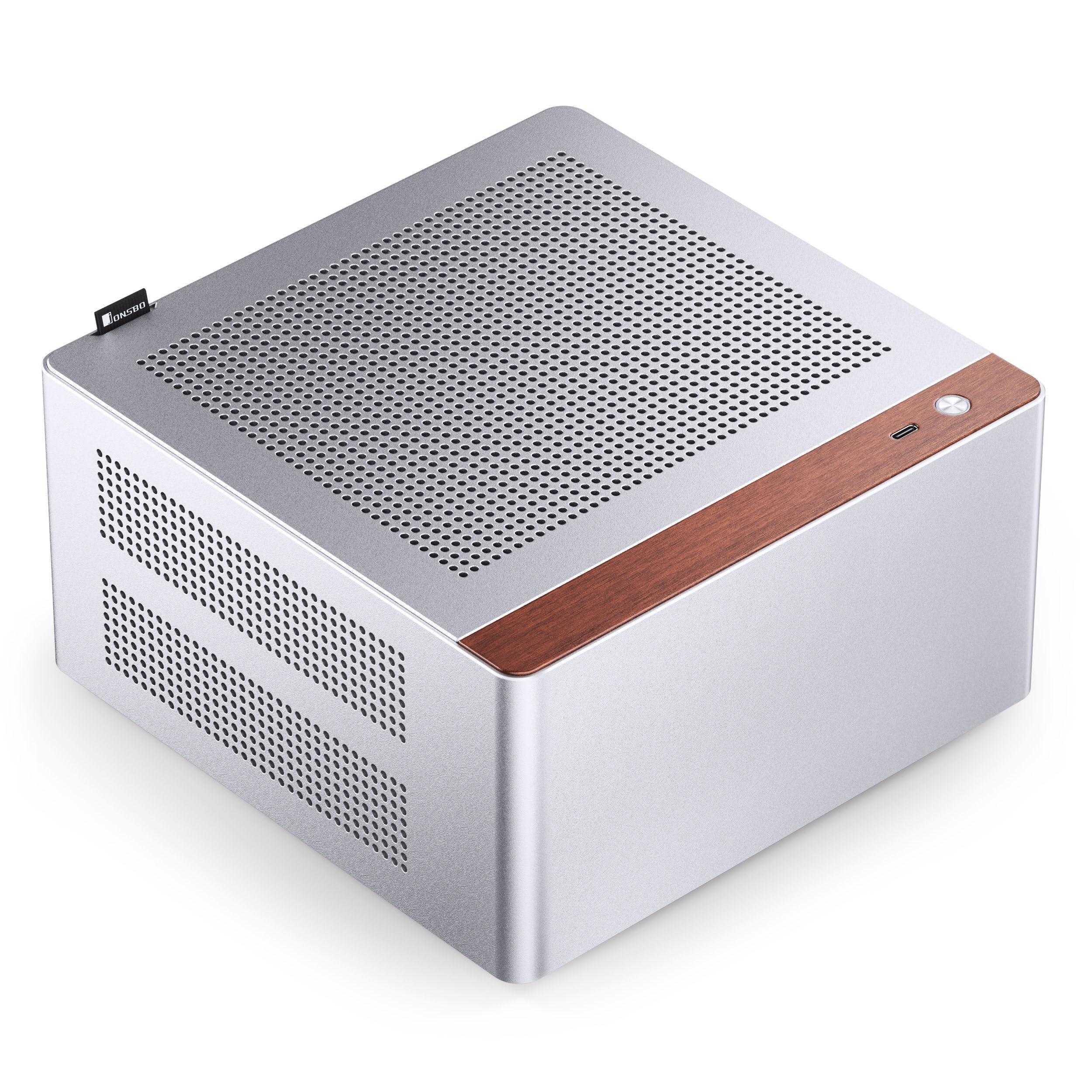 jonsbo-nv10-case-per-pc-argento-case-mini-itx-in-alluminio-e-acciaio-case-itx-compatto-con-usb-c-supporto-gpu-low-profile