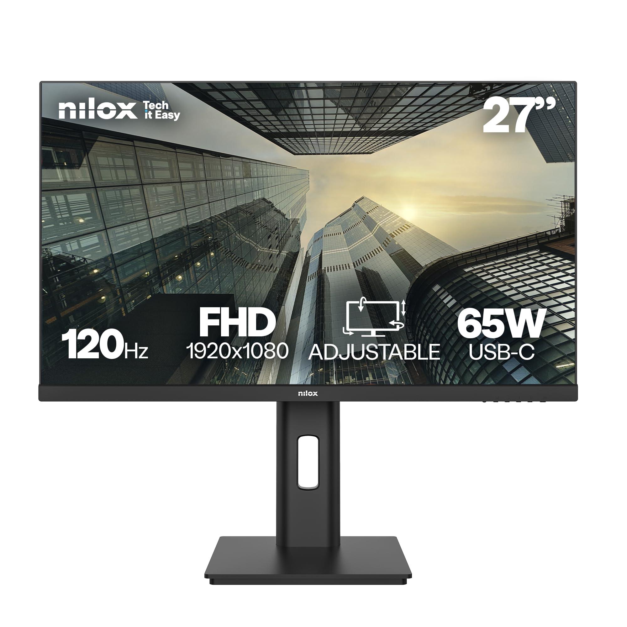 nilox-nxm27reg12065-monitor-business-27-ips-full-hd-frequenza-120-hz-usb-c-65-w-regolabile-in-altezza