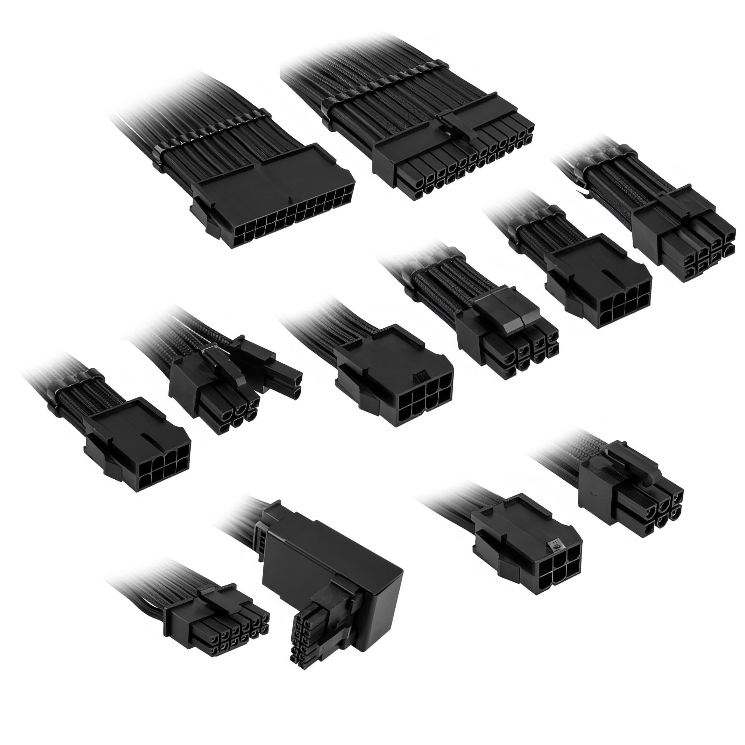 kolink-core-pro-braided-cable-extension-kit-12v-2x6-typ-2-jet-black