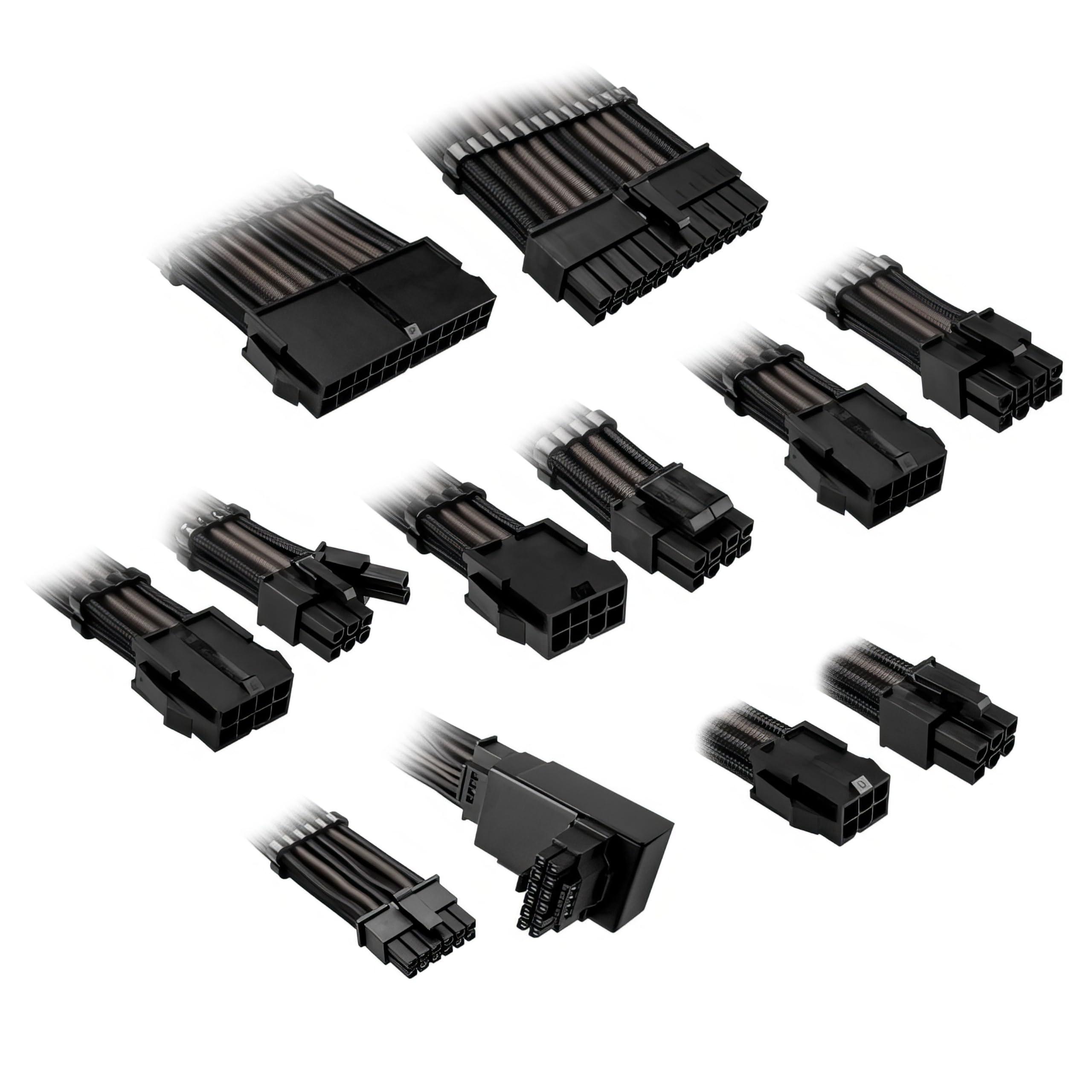 kolink-core-pro-braided-cable-extension-kit-12v-2x6-typ-1-jet-black-gunmetal-grey