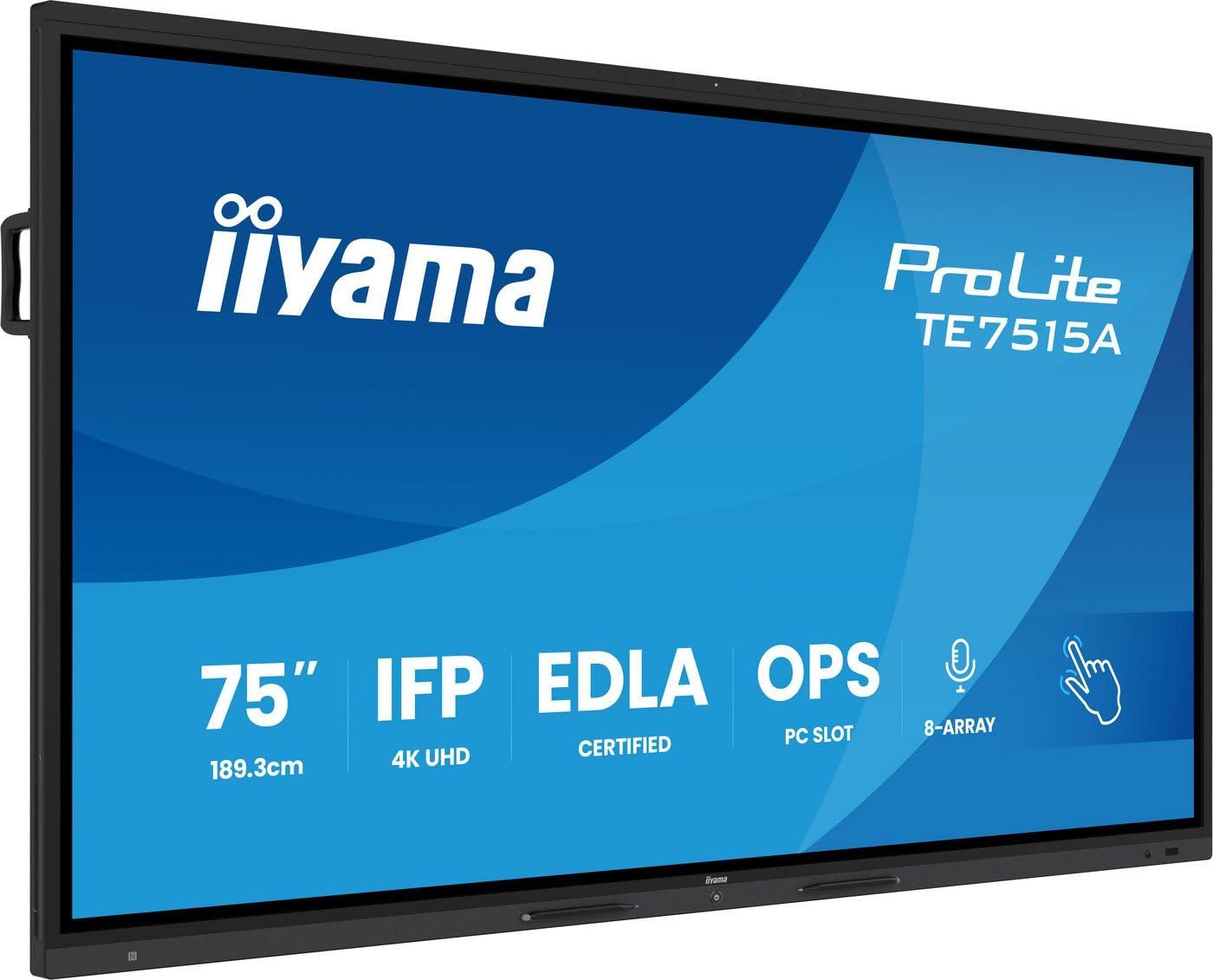 iiyama-prolite-te7515a-b2ag-189-3-cm-75-diagonalklasse-lcd-display-mit-led-hintergrundbeleuchtung-interaktive-digital-signage-mit-touchscreen-multi-touch