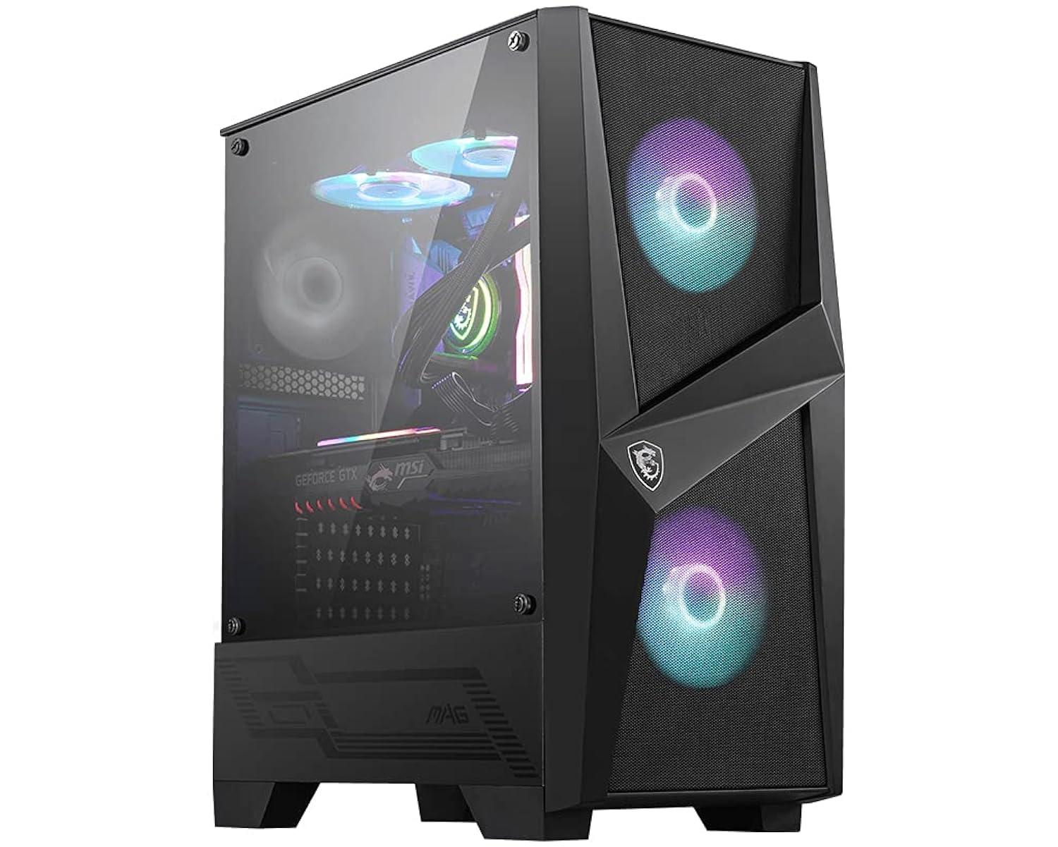 msi-mag-forge-100r-case-atx-2-ventole-argb-controller-mystic-light-supporta-radiatori-fino-a-240mm-vetro-temperato-4mm-filtro-antipolvere-airflow-ottimizzato-2x-usb-3-2-gen1