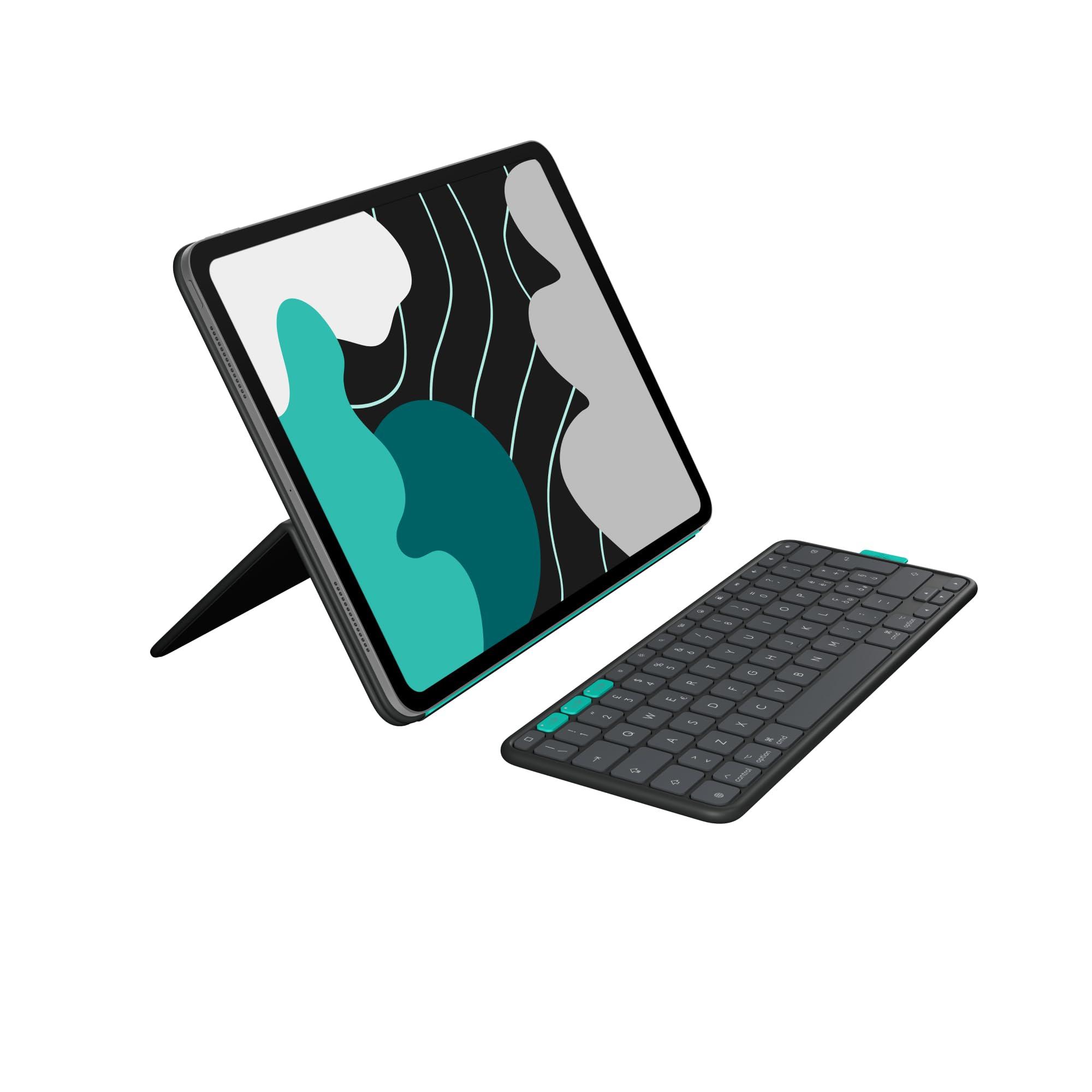 logitech-flip-folio-custodia-con-tastiera-per-ipad-pro-da-13-pollici-m4-m5-e-ipad-air-da-13-pollici-m2-m3-m4-2024-2025-2026-protettiva-e-ripiegabile-multi-dispositivo-ita-qwerty-graphite