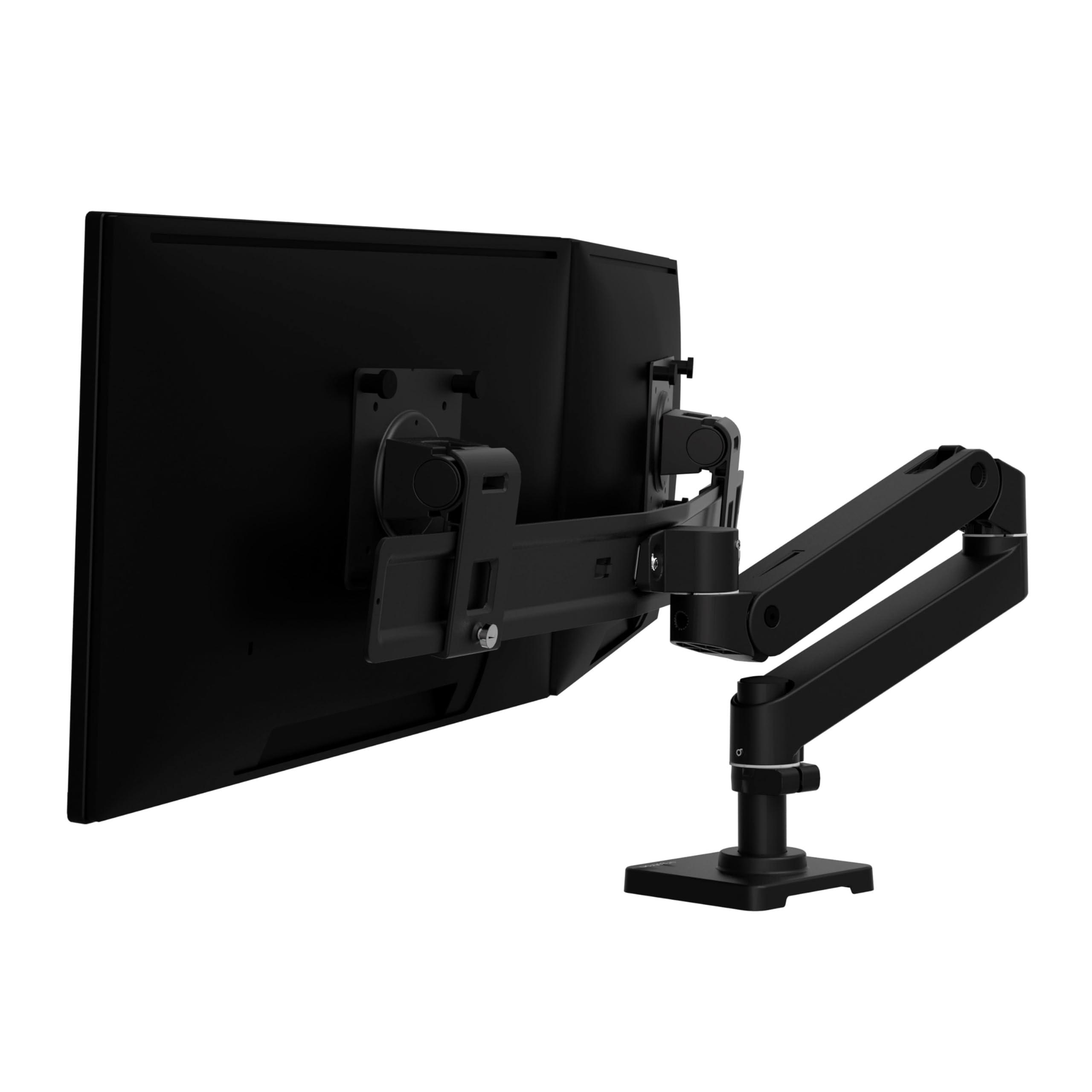 ergotron-lx-pro-premium-dual-direct-monitor-braccio-vesa-supporto-da-tavolo-per-2-monitor-fino-a-27-pollici-4-1-kg-ciascuno-nero-opaco