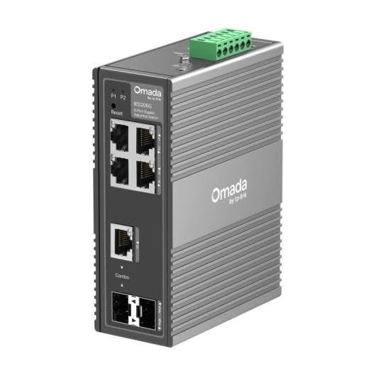 omada-gigabit-switch-industriale-6-porte-easy-managed-ies206g